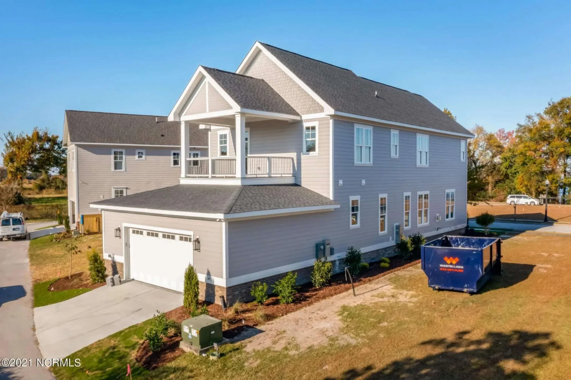 Modern 2-Story house Plan with CAD Blueprint & Designs