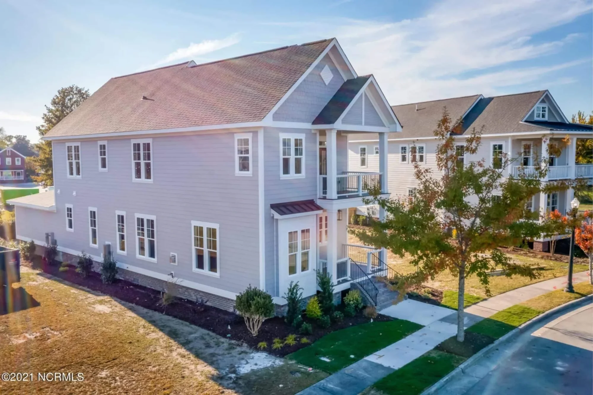 Modern 2-Story house Plan with CAD Blueprint & Designs