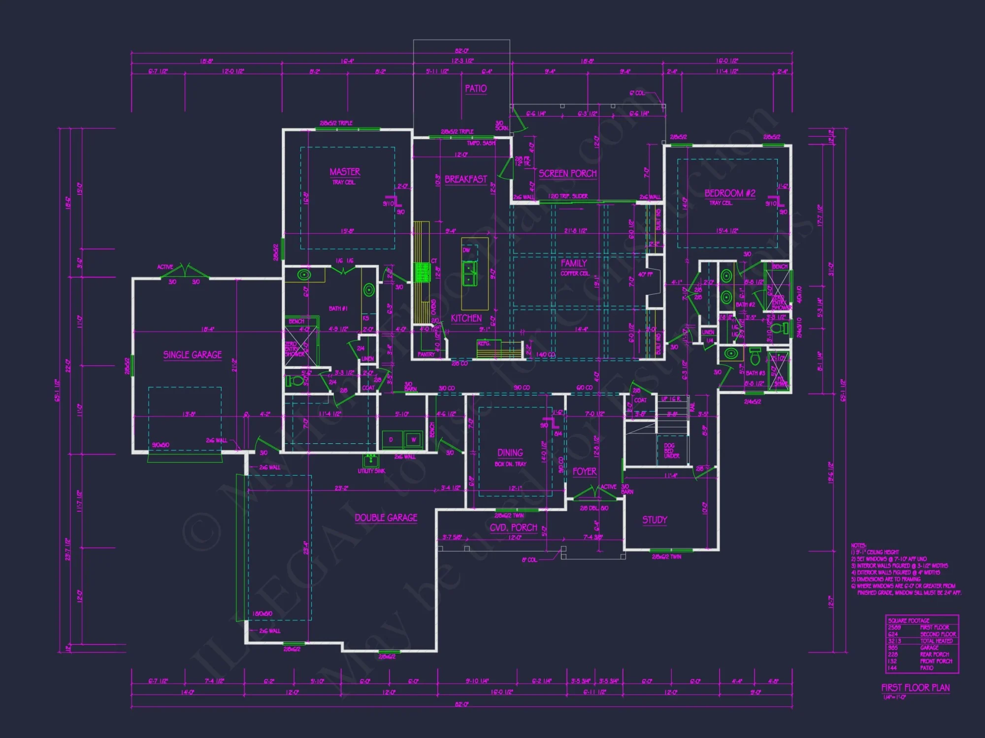 Beautiful house Floor Plan with CAD Architecture and Designs