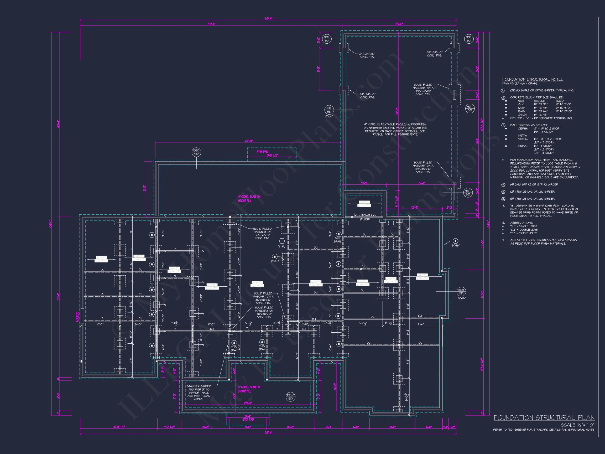 Spacious house Plan with 1.5 Floors, CAD Design & Features