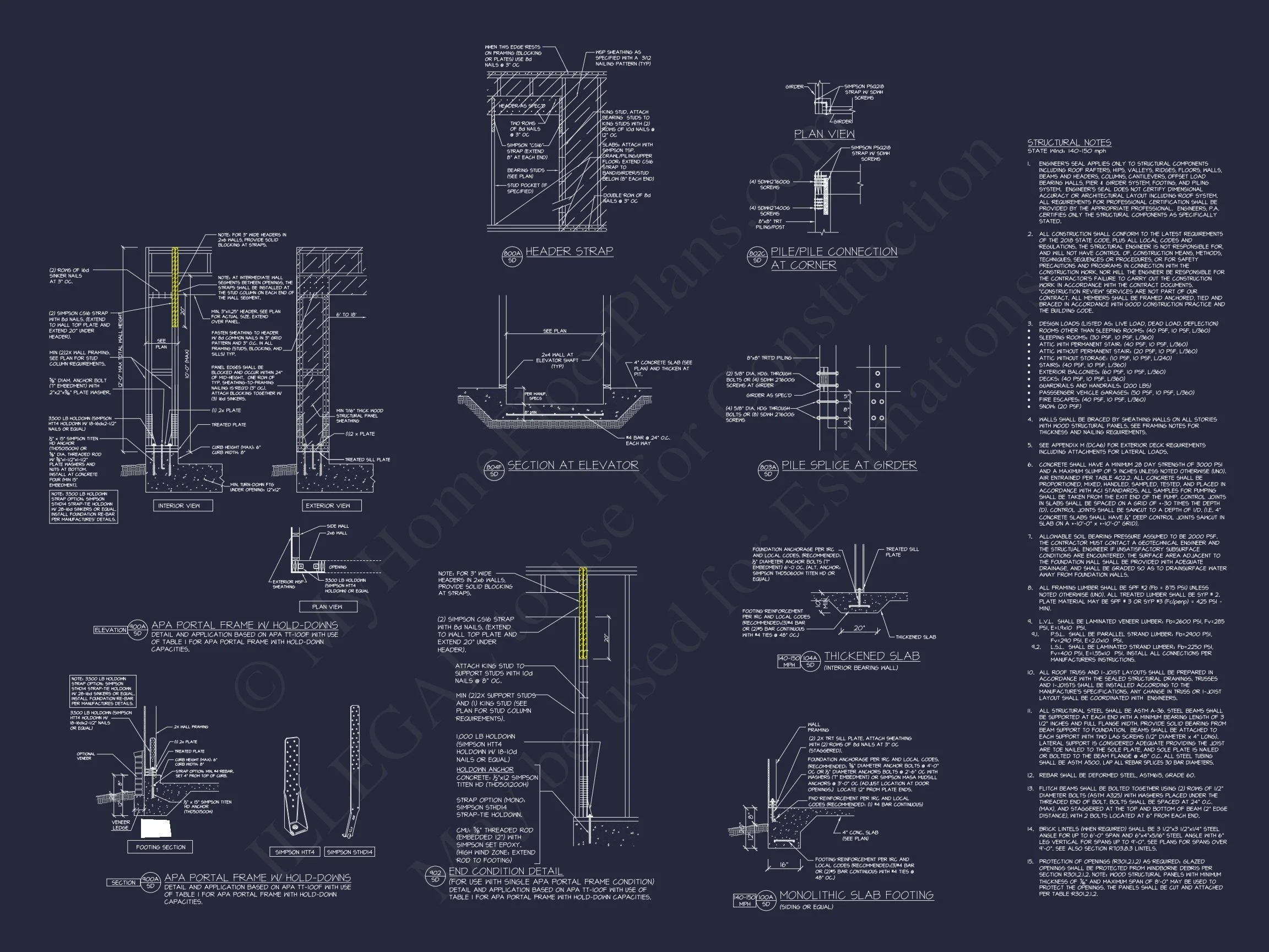 Stunning 2-Story house Plan with Coastal Designs & Blueprint