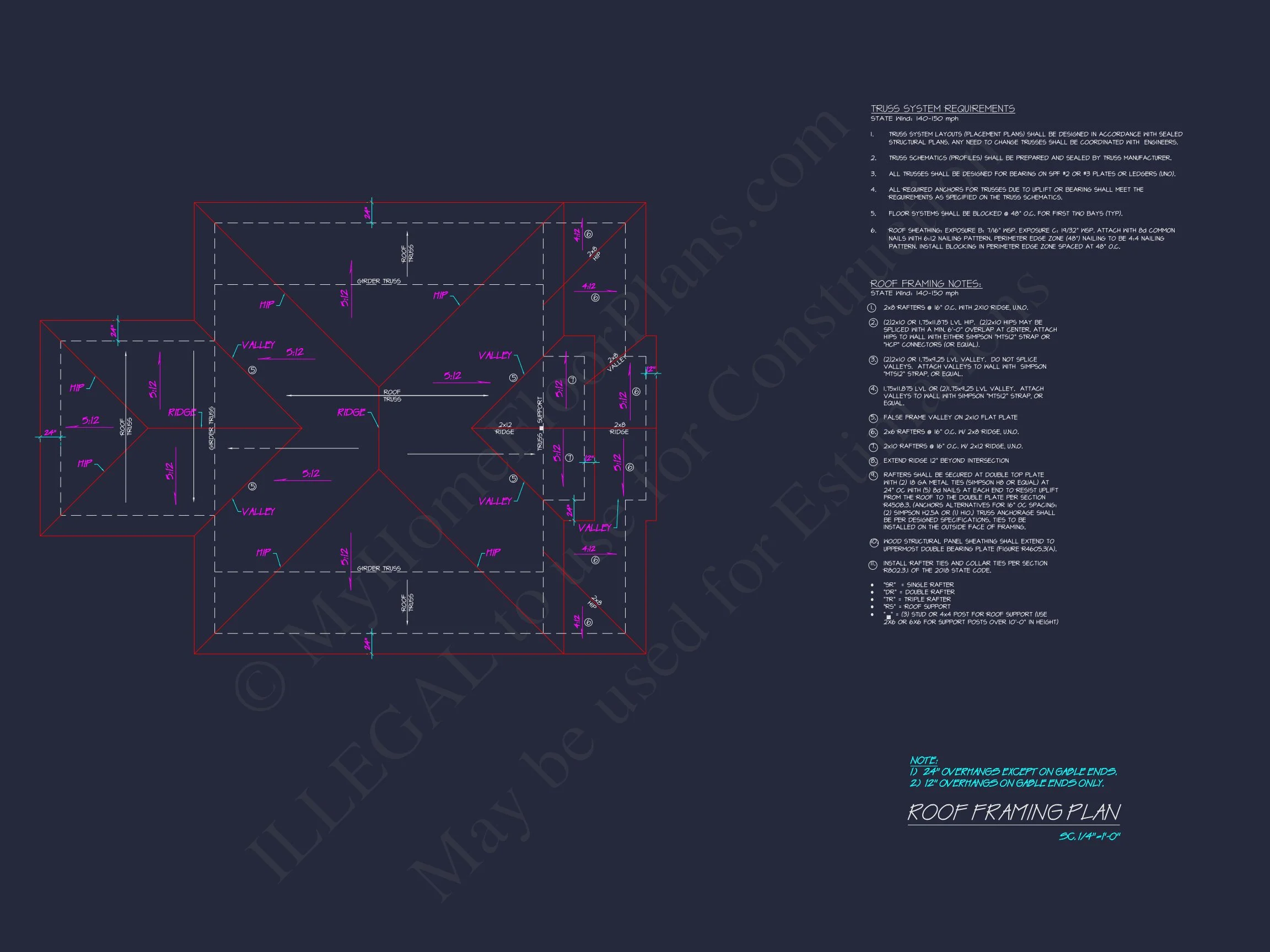 Stunning 2-Story house Plan with Coastal Designs & Blueprint