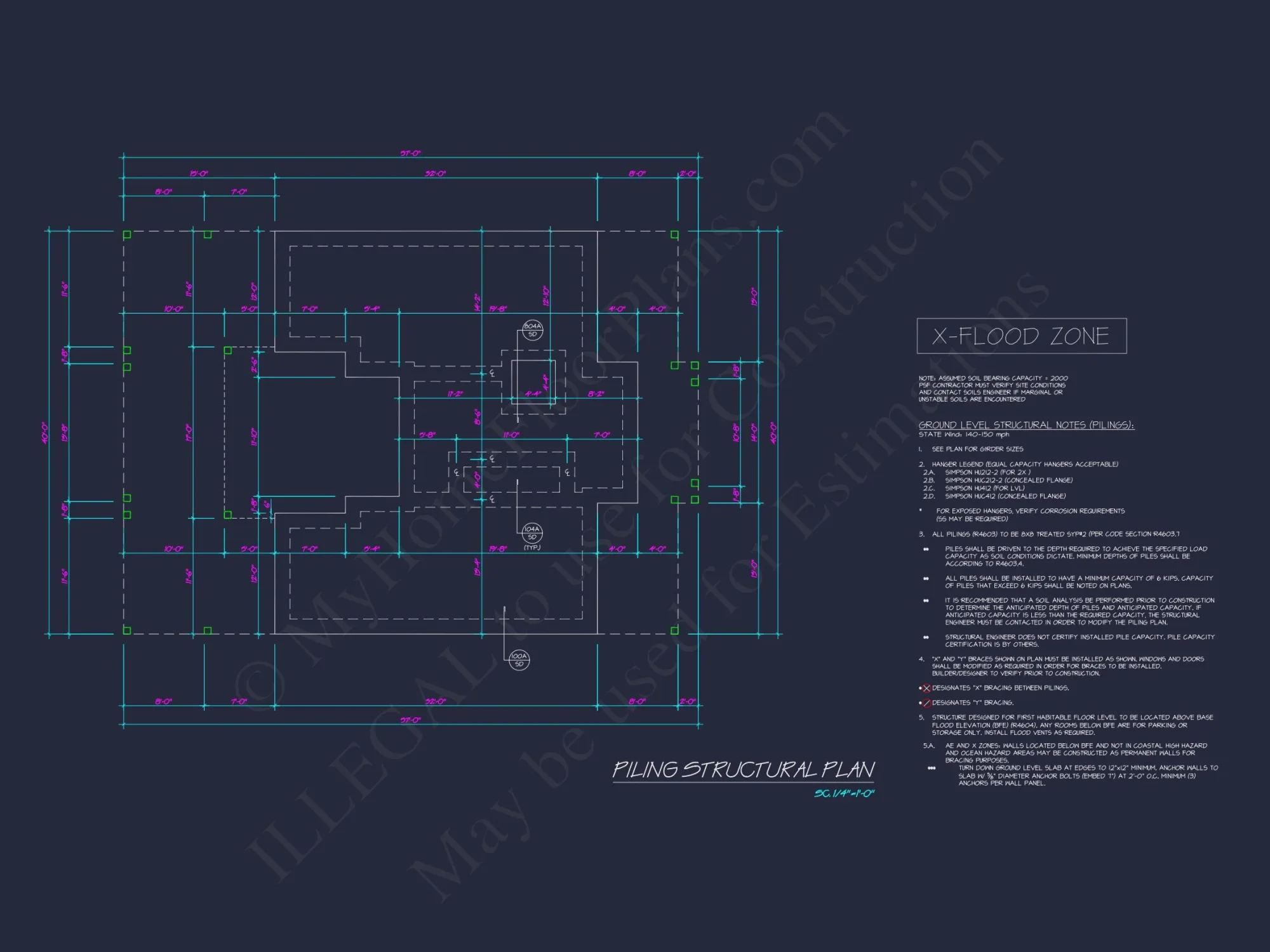 Stunning 2-Story house Plan with Coastal Designs & Blueprint