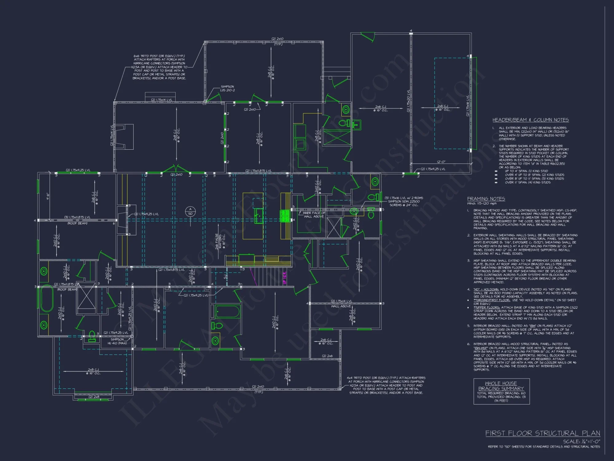 Elegant house Floor Plan with CAD Designs and Modern Architecture