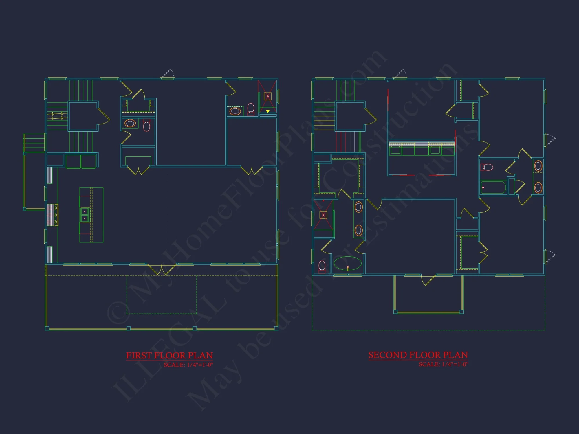 Beautiful house Plan with 2-Story Architectural Designs