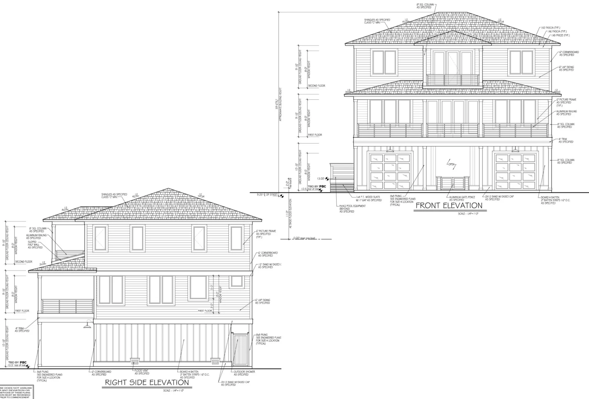 Beautiful house Plan with 2-Story Architectural Designs