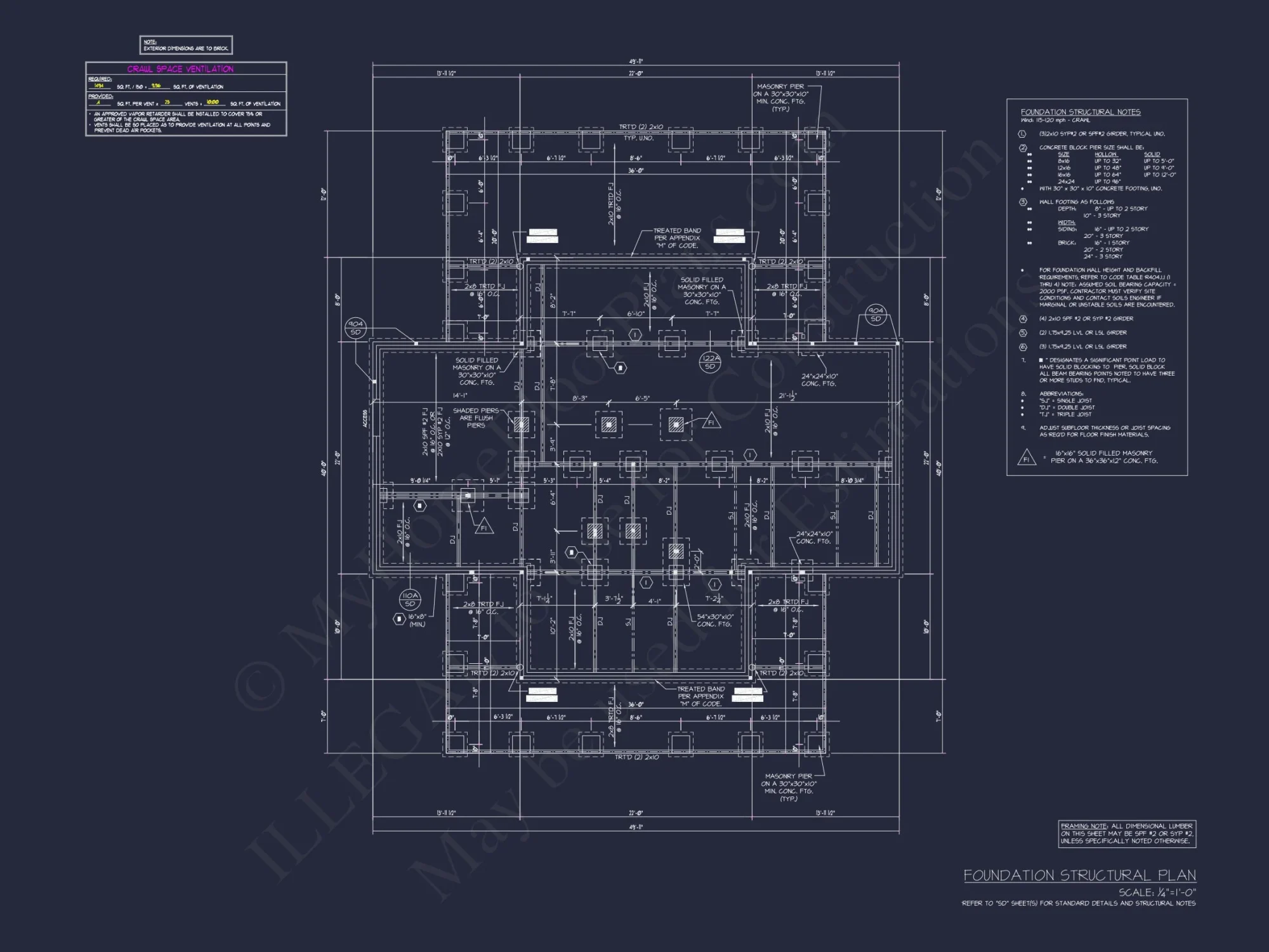 Two-Story house Plan with 4 Bedrooms and Open Floor Design