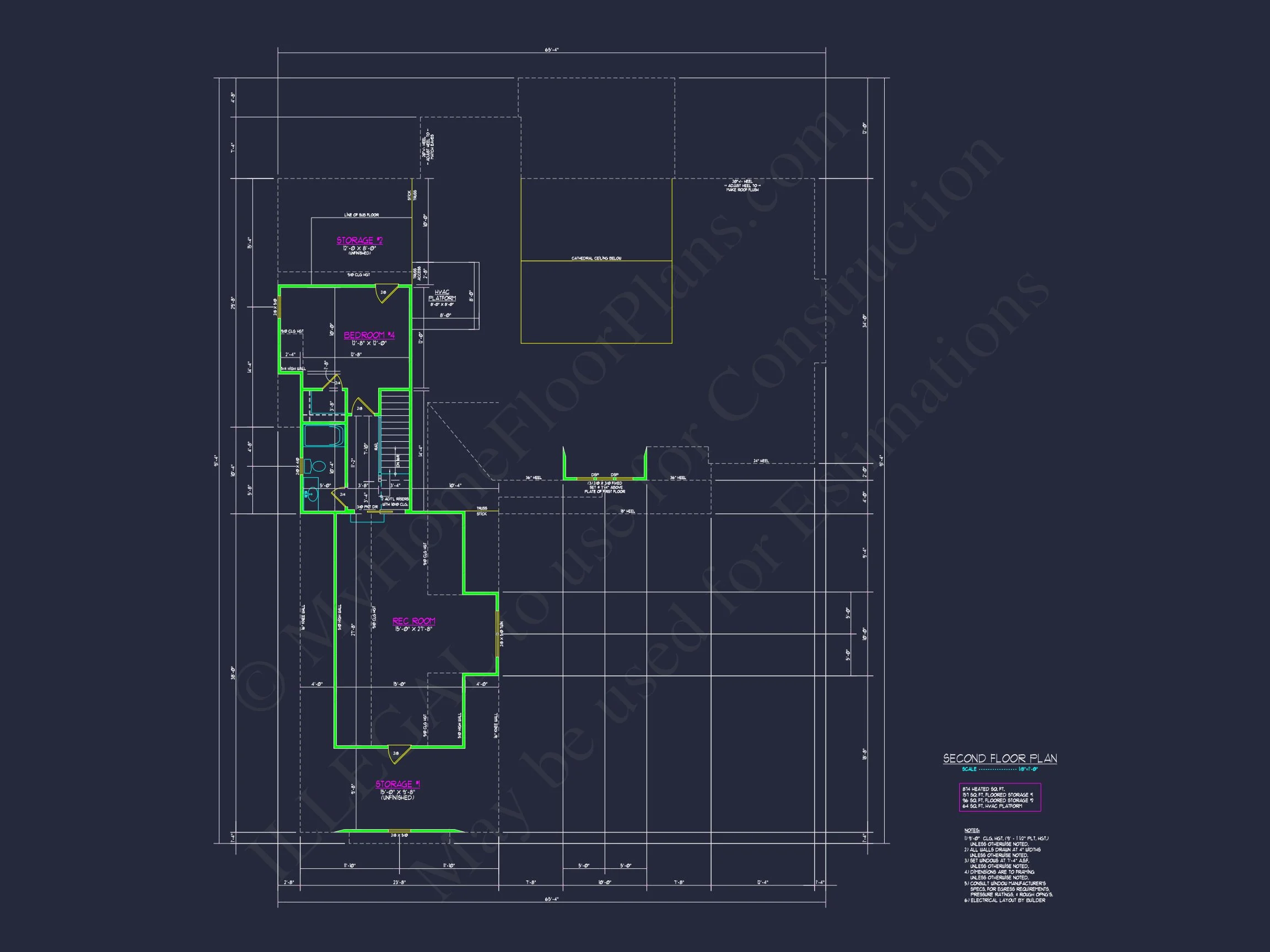 Spacious house Plan with Craftsman Style