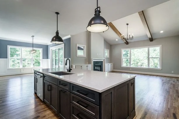 Modern Craftsman house Plan with CAD Designs and Floor Blueprint