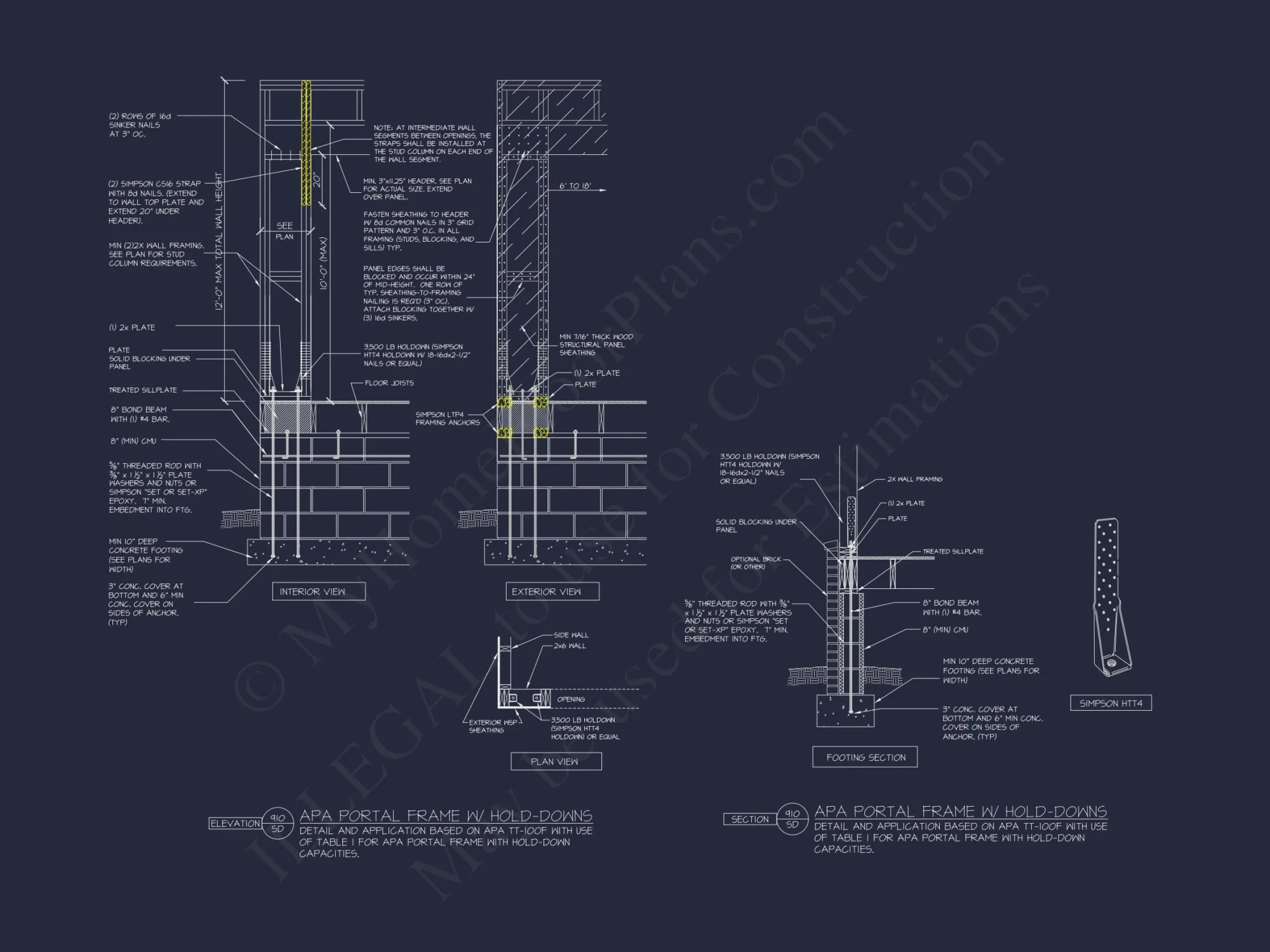 Modern 3-Story house Plan with Spacious Floor Plan and CAD Designs