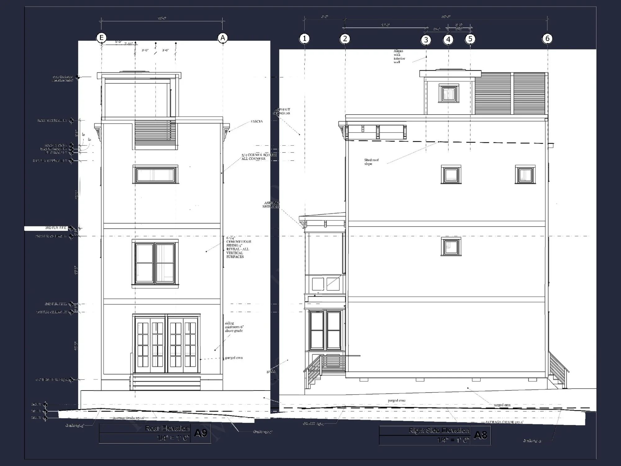 Modern 3-Story house Plan with Spacious Floor Plan and CAD Designs