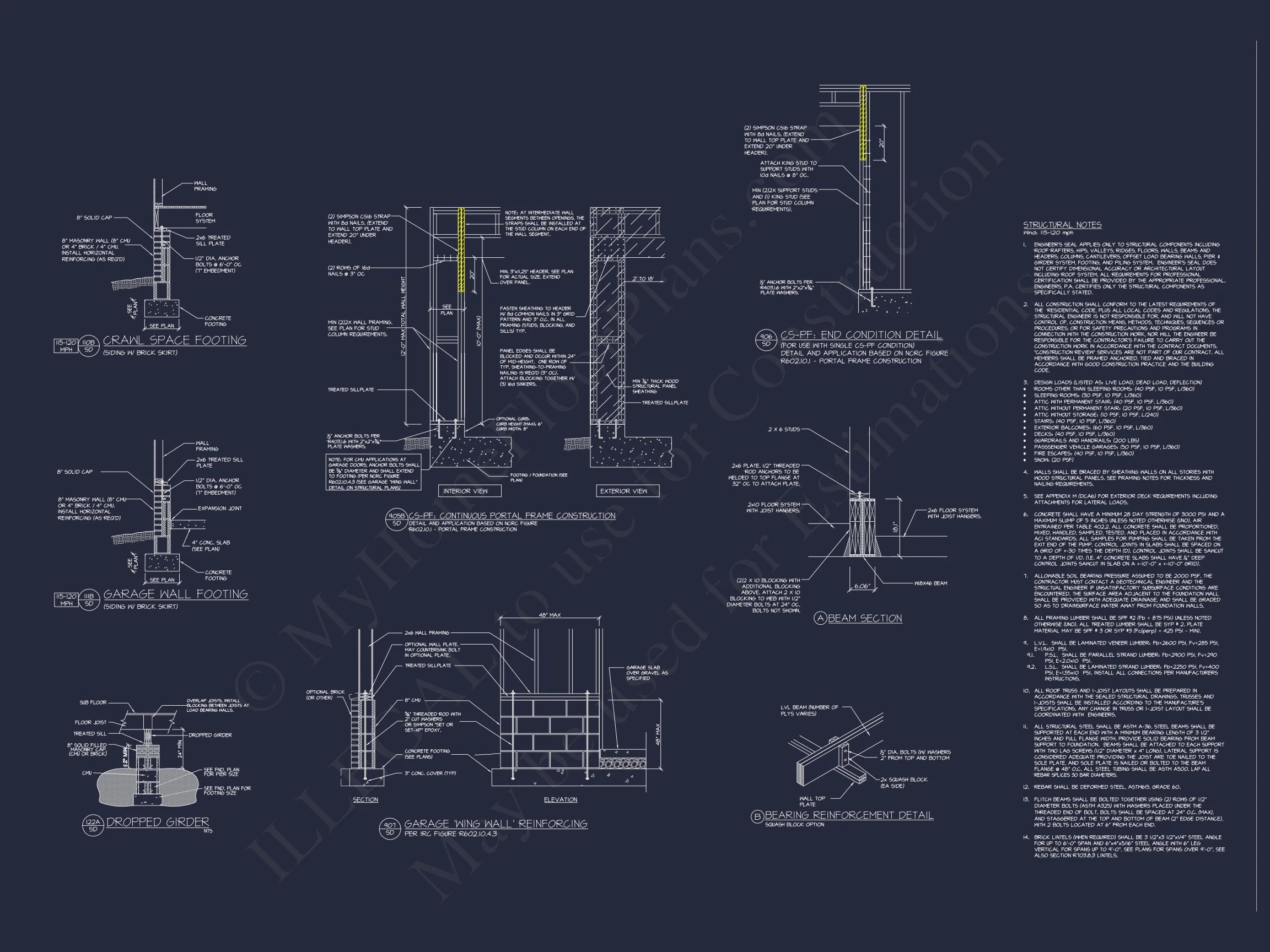 20-1831 HOUSE PLAN - Explore Traditional Craftsman House Plan with Detailed CAD Designs 13 Explore Traditional Craftsman house Plan with Detailed CAD Designs