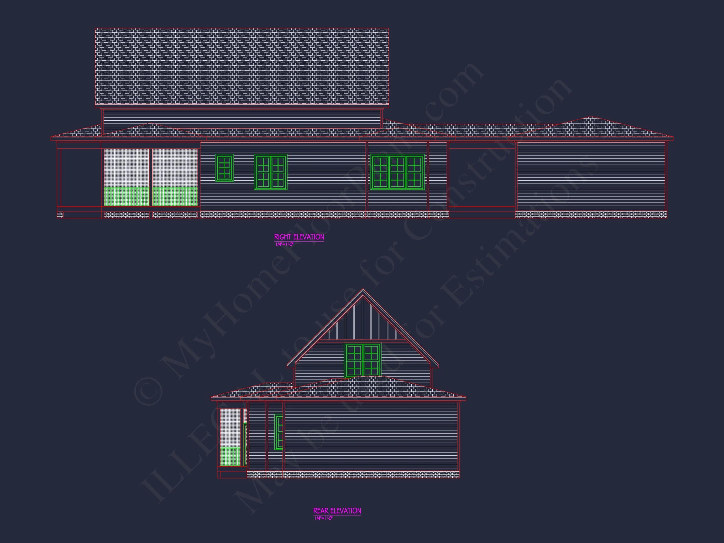 20-1831 HOUSE PLAN - Explore Traditional Craftsman House Plan with Detailed CAD Designs 3 Explore Traditional Craftsman house Plan with Detailed CAD Designs