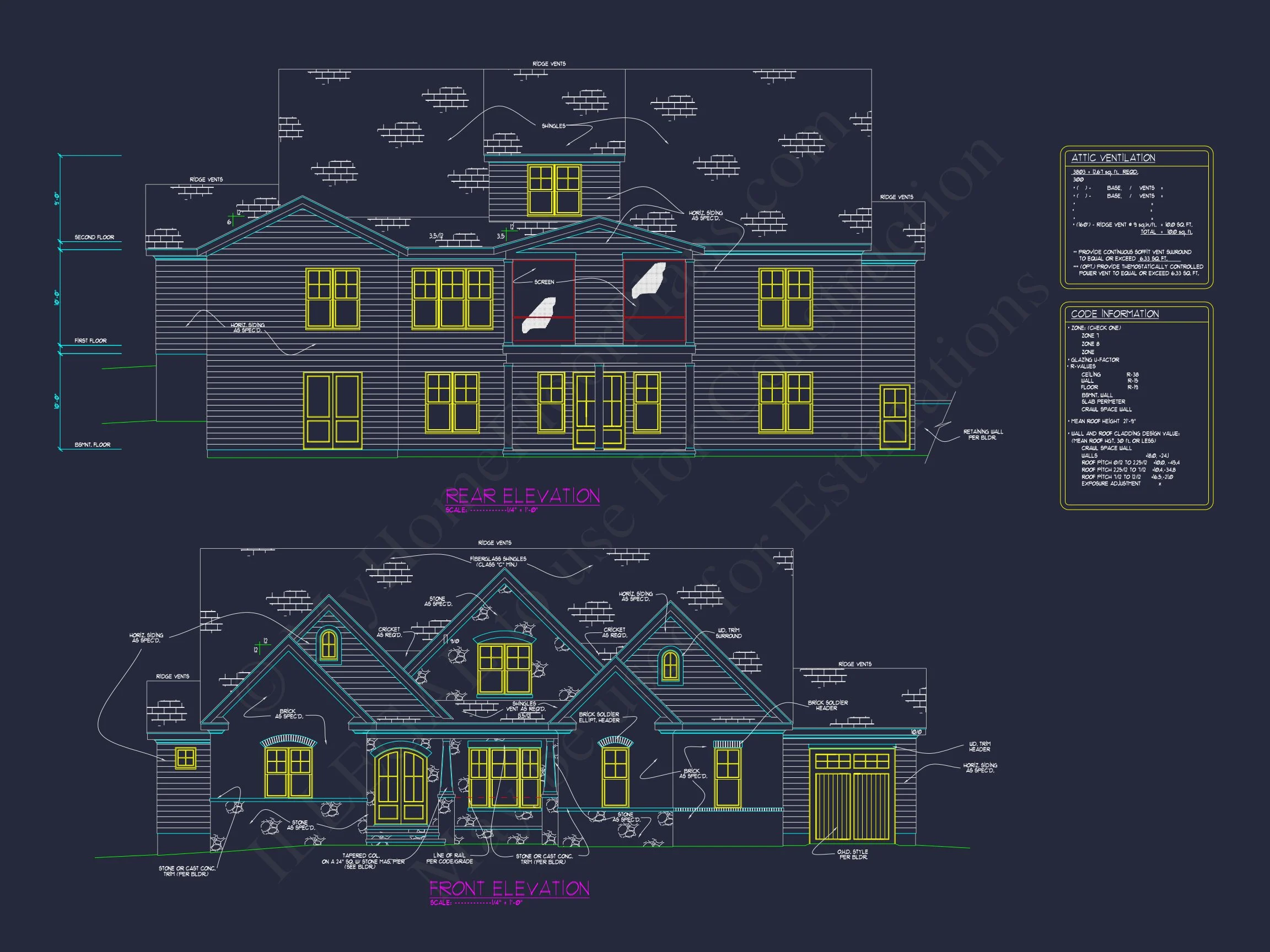 20-1826 HOUSE PLAN - Beautiful House Floor Plan with CAD Architecture Designs 2 Beautiful house Floor Plan with CAD Architecture Designs