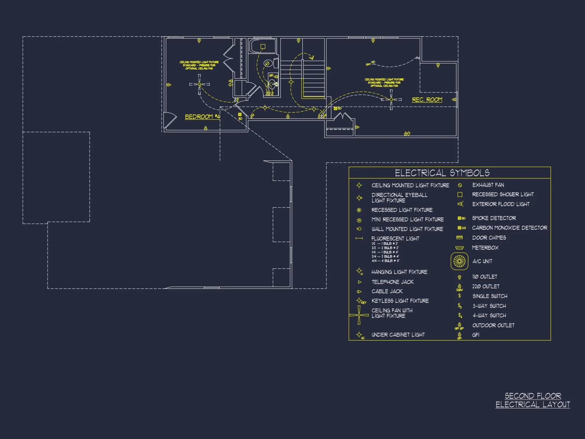 Modern Craftsman house Plan with 1.5 Stories and Open Floor Plan