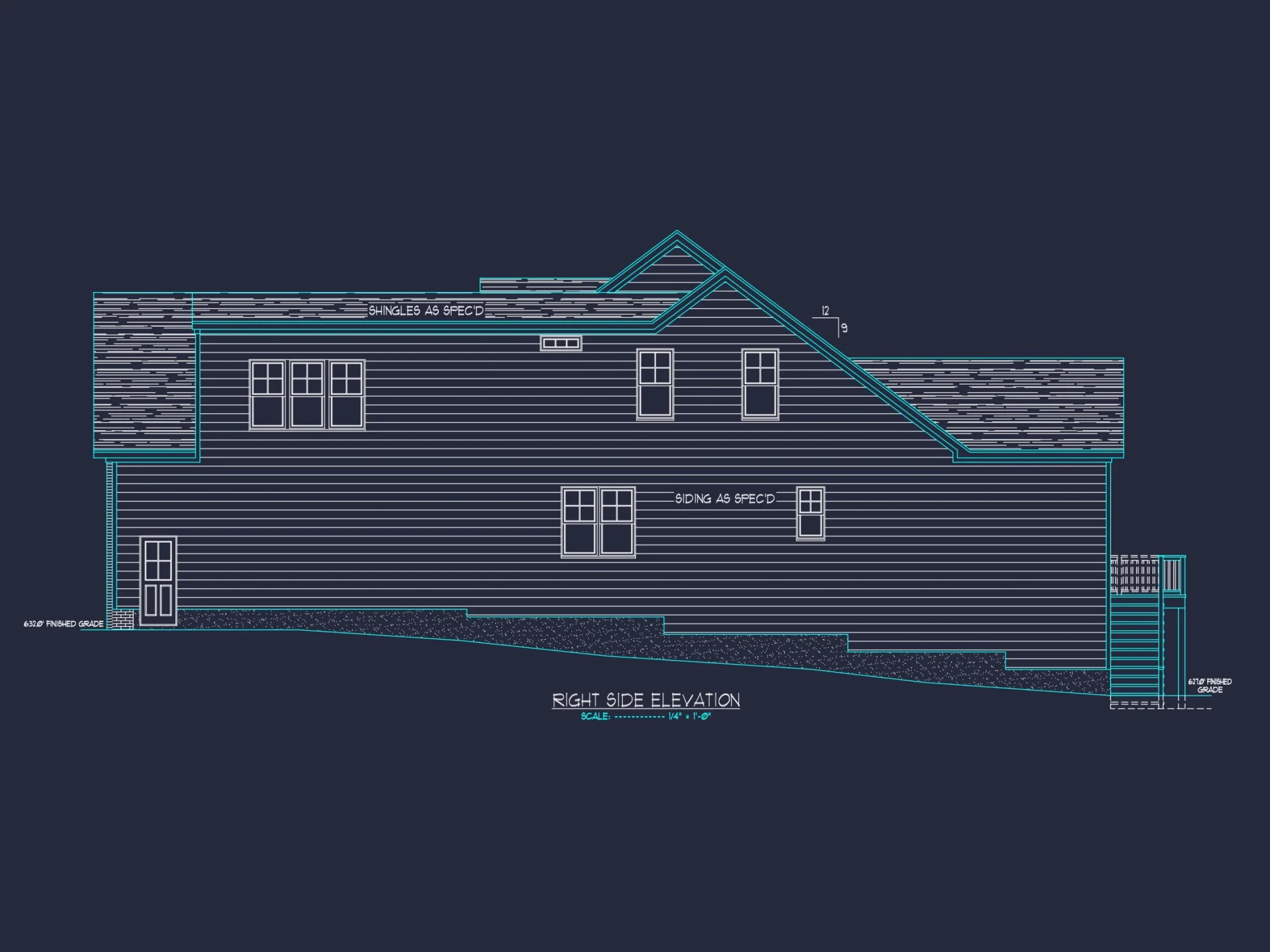 Modern Craftsman house Plan with 1.5 Stories and Open Floor Plan