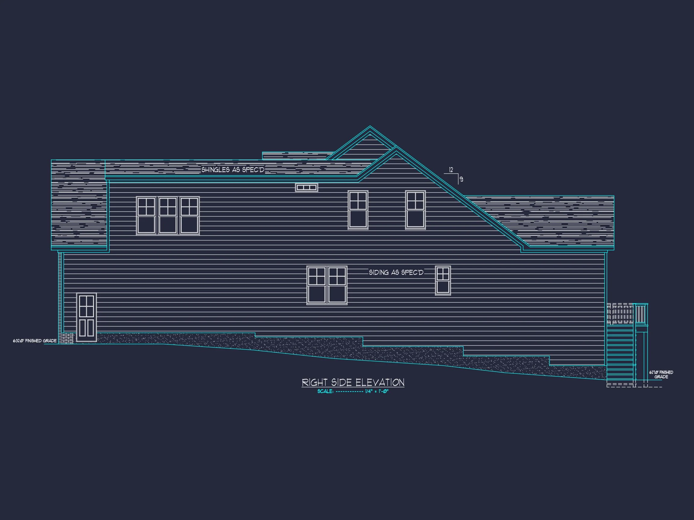 Modern Craftsman house Plan with 1.5 Stories and Open Floor Plan