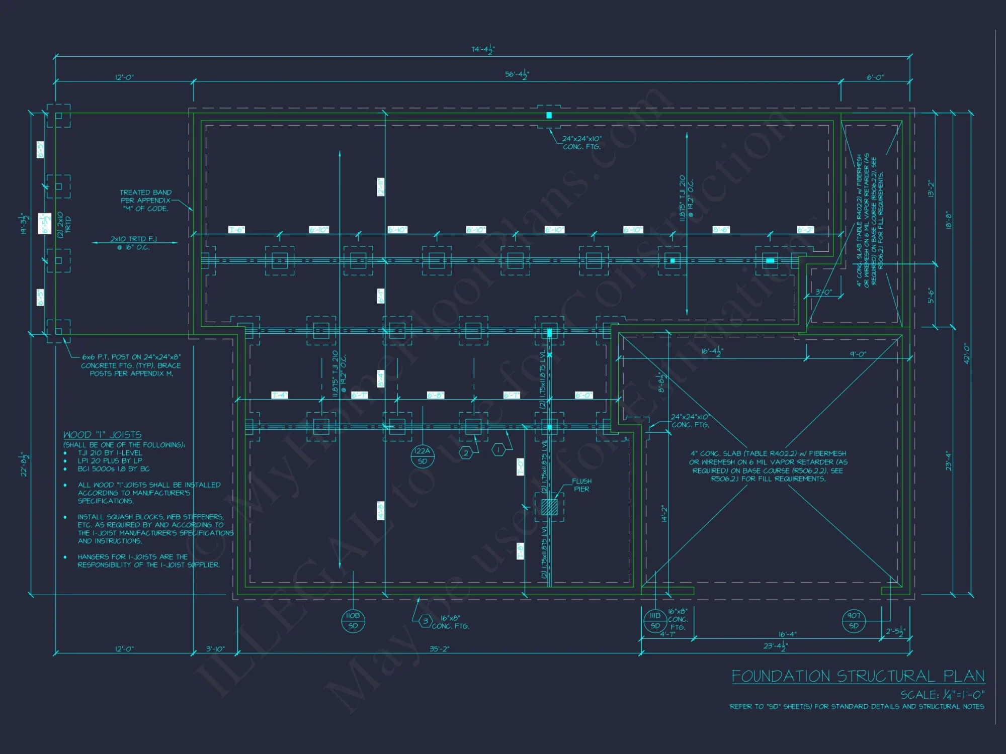 Beautiful 4-Bedroom house Plan with CAD Designs & Blueprint