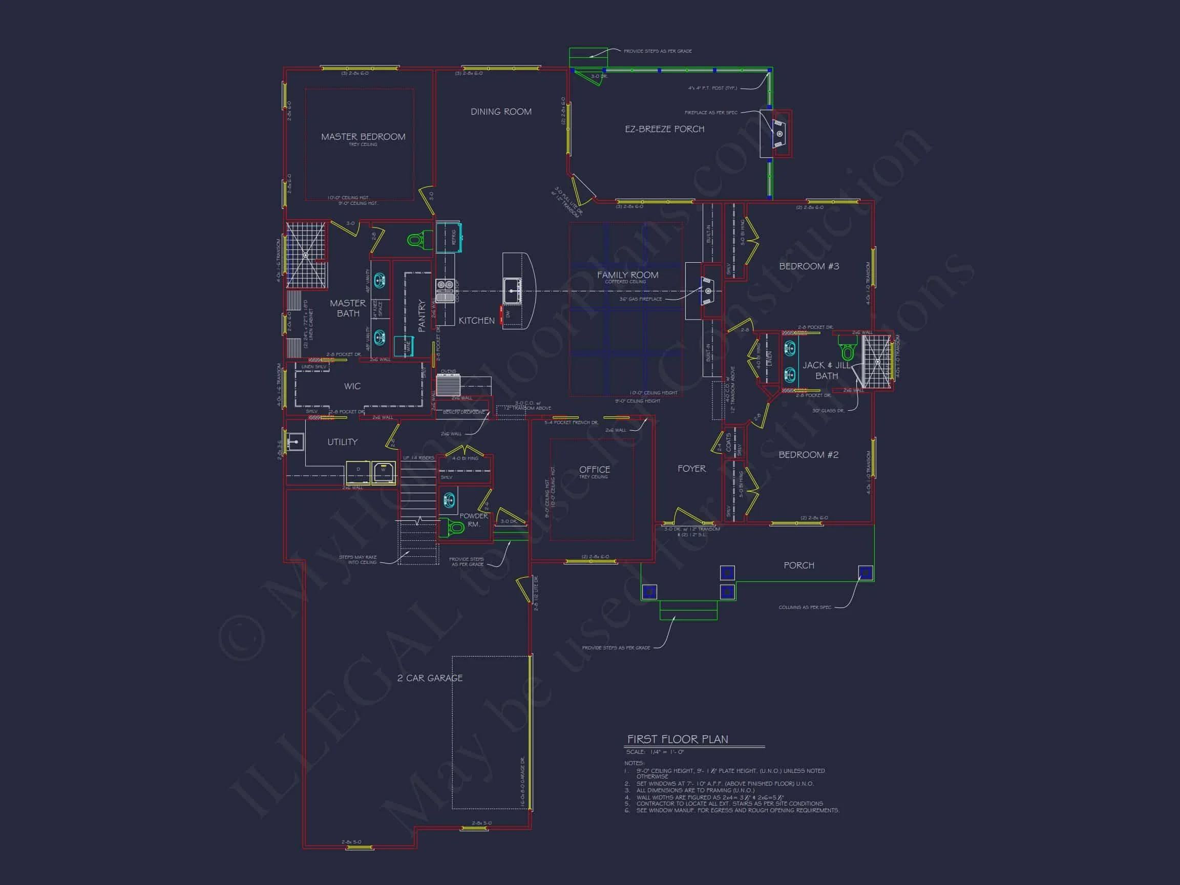 20-1751 HOUSE PLAN - Explore a Stunning 1.5-Story House Plan with CAD Blueprints 5 Explore a Stunning 1.5-Story house Plan with CAD Blueprints