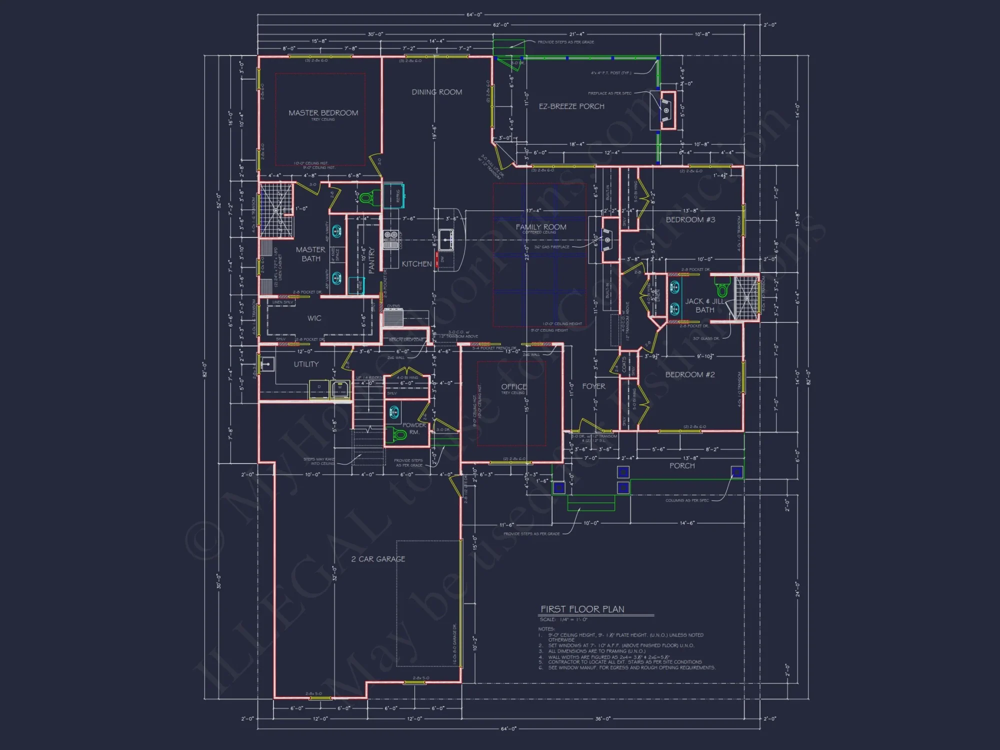 Explore a Stunning 1.5-Story house Plan with CAD Blueprints