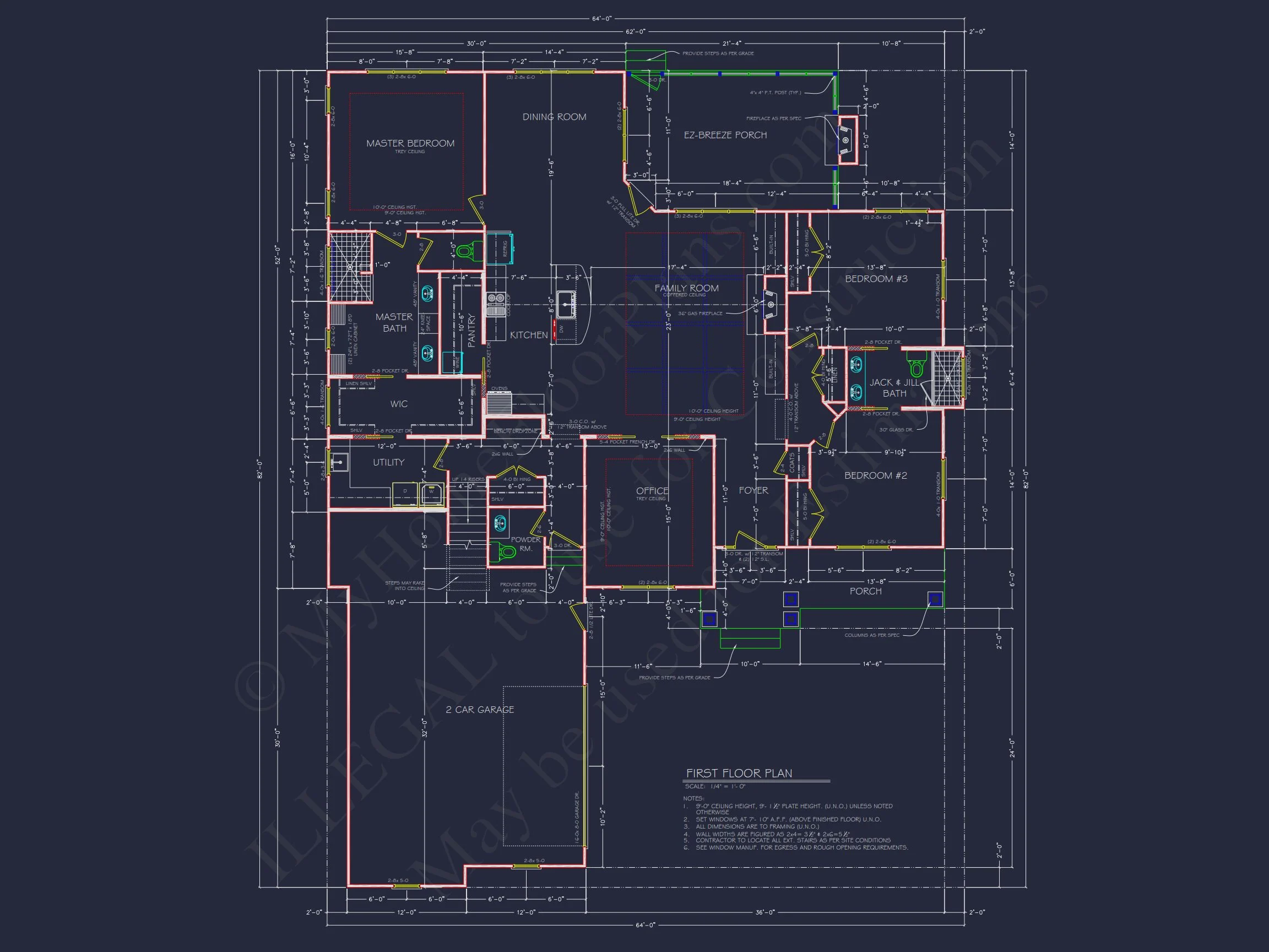 20-1751 HOUSE PLAN - Explore a Stunning 1.5-Story House Plan with CAD Blueprints 4 Explore a Stunning 1.5-Story house Plan with CAD Blueprints