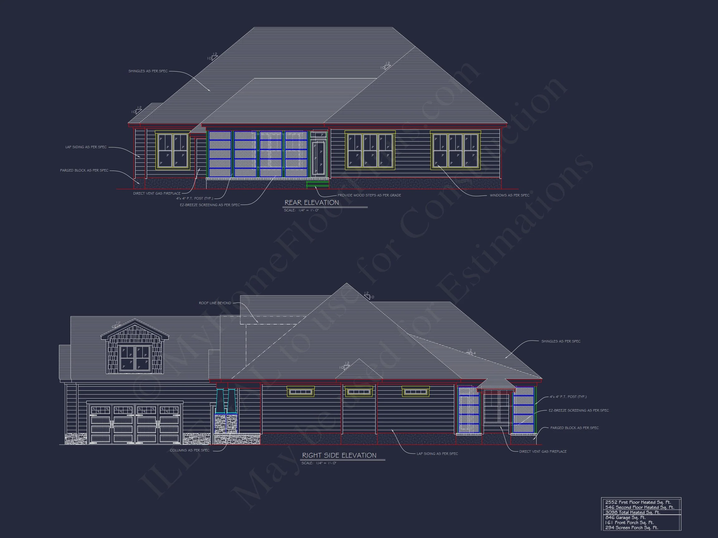 20-1751 HOUSE PLAN - Explore a Stunning 1.5-Story House Plan with CAD Blueprints 3 Explore a Stunning 1.5-Story house Plan with CAD Blueprints
