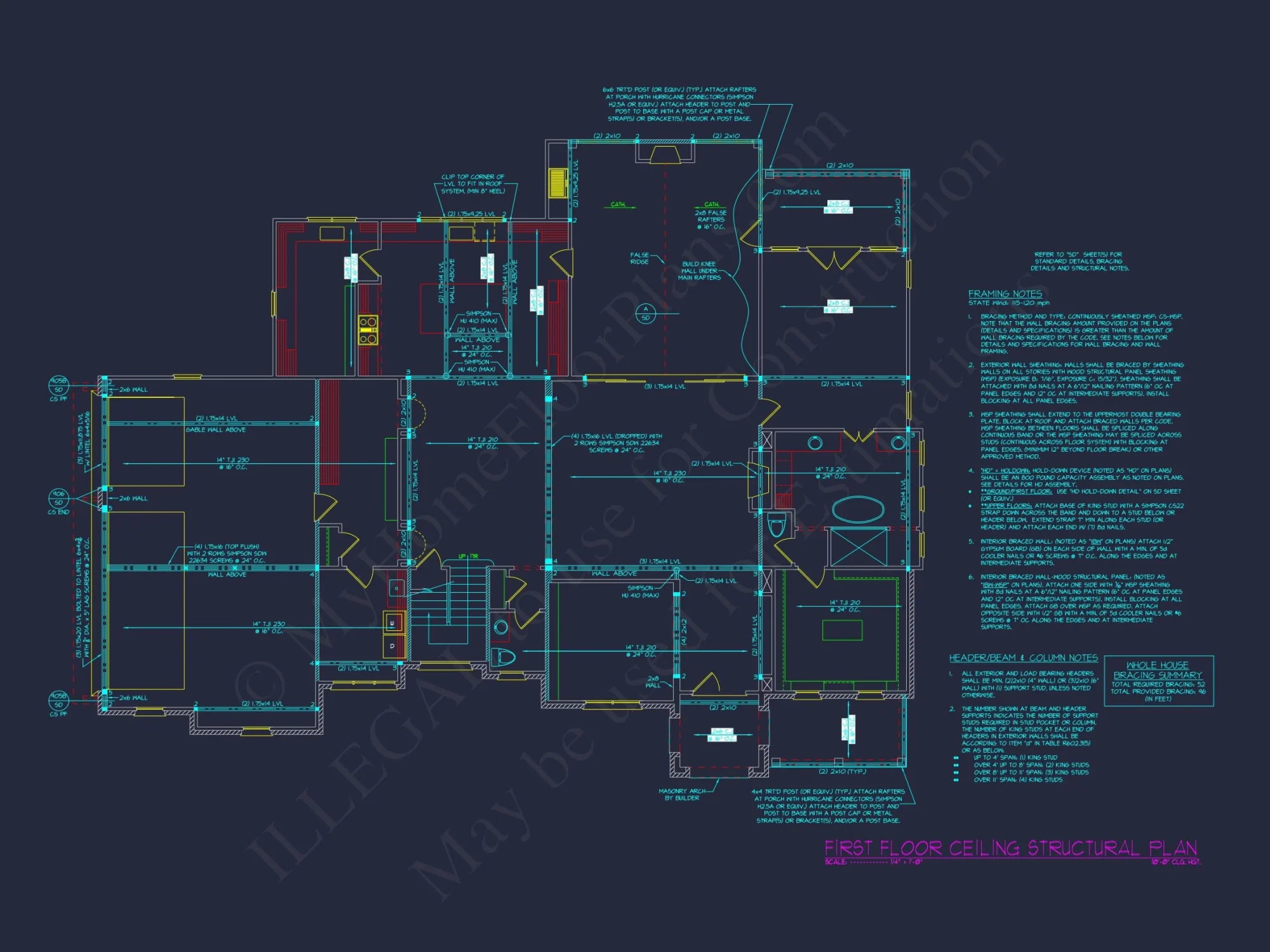 Stunning 2-Story house Plan with CAD Blueprints and Modern Designs