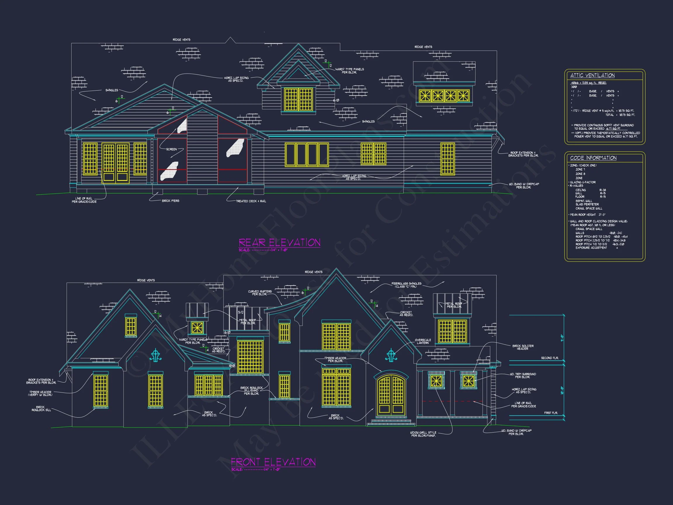 20-1743 HOUSE PLAN - Stunning 2-Story House Plan with CAD Blueprints and Modern Designs 2 Stunning 2-Story house Plan with CAD Blueprints and Modern Designs