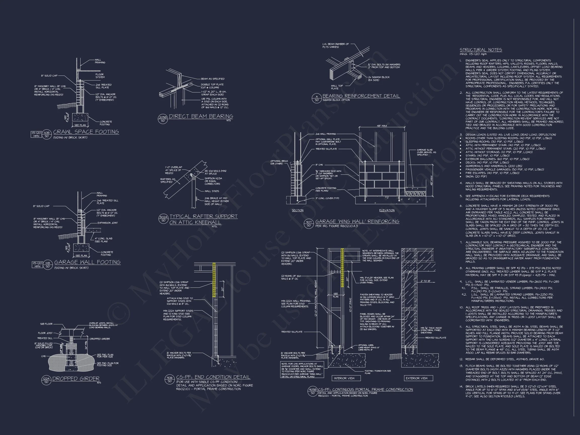 20-1738 HOUSE PLAN - Elegant House Plan with 4 Bedrooms and CAD Blueprint Designs 12 Elegant house Plan with 4 Bedrooms and CAD Blueprint Designs