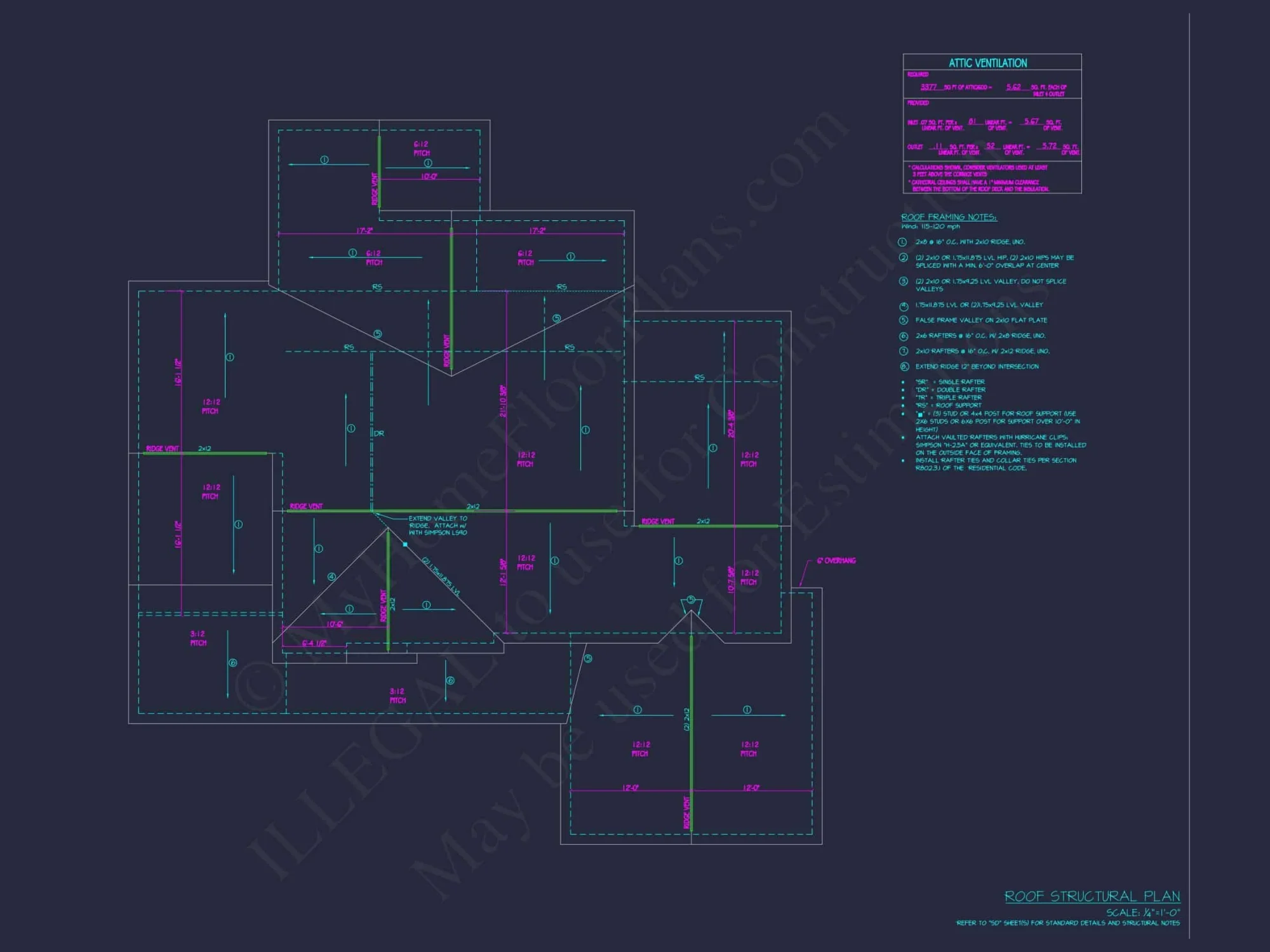house Floor Plan Design with Blueprint & CAD Architecture