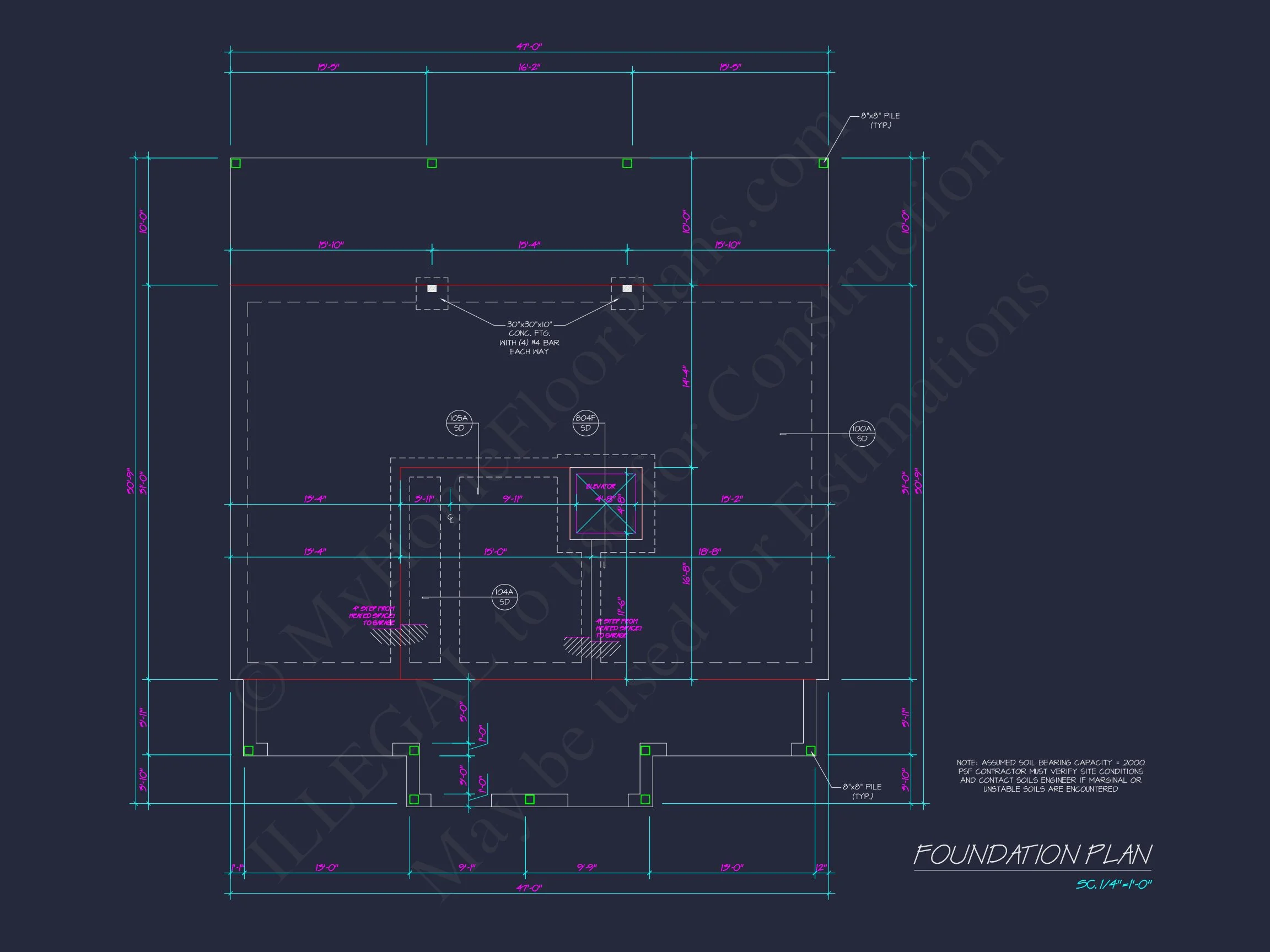 Modern house Blueprint with Stunning Coastal Floor Plan