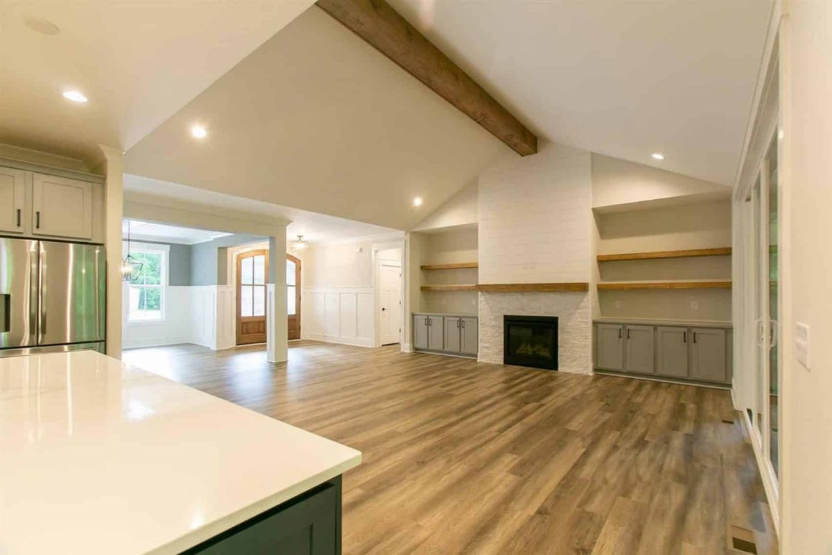 Craftsman house Floor Plan: CAD Blueprint with Elegant Designs