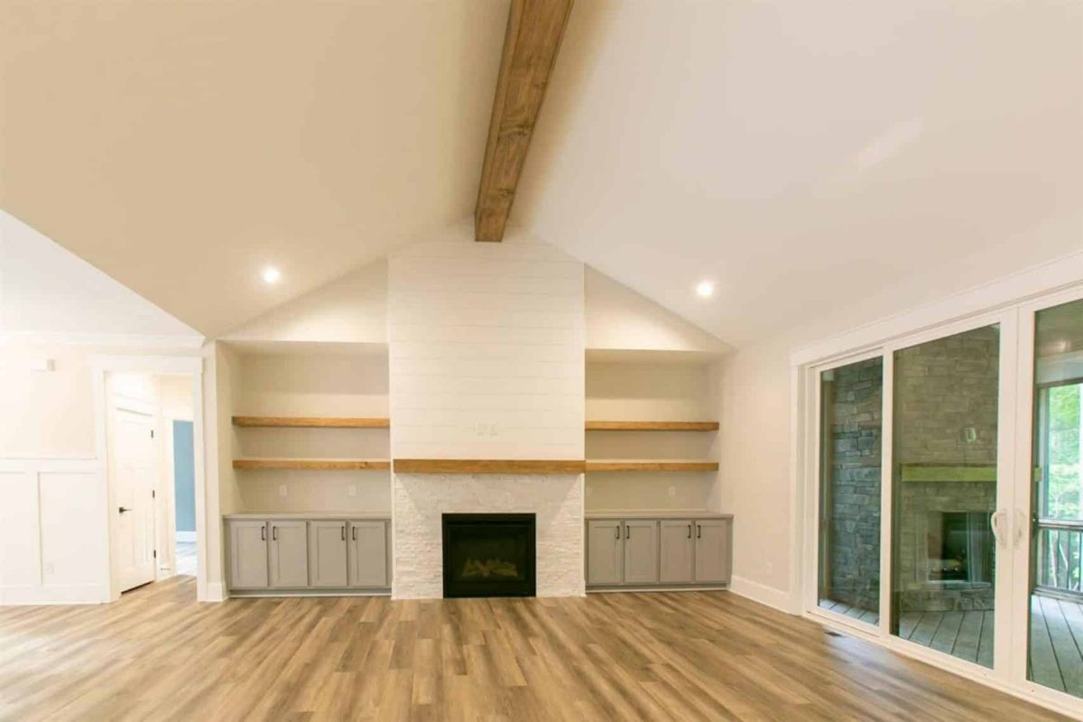 Craftsman house Floor Plan: CAD Blueprint with Elegant Designs