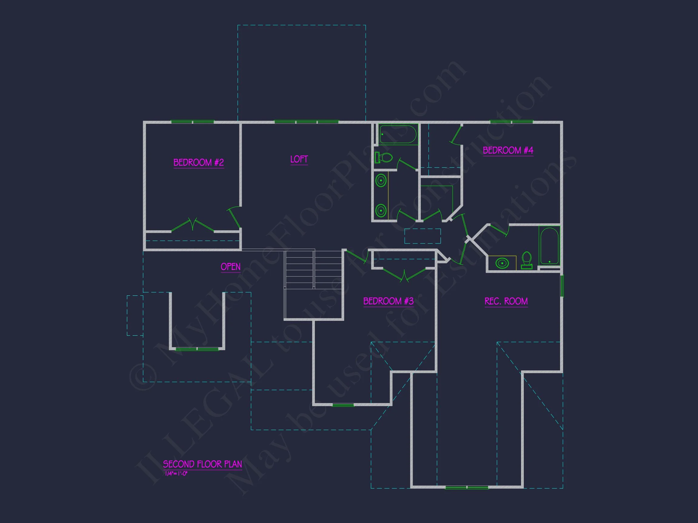 Modern Craftsman house Plan with Spacious Floor Designs