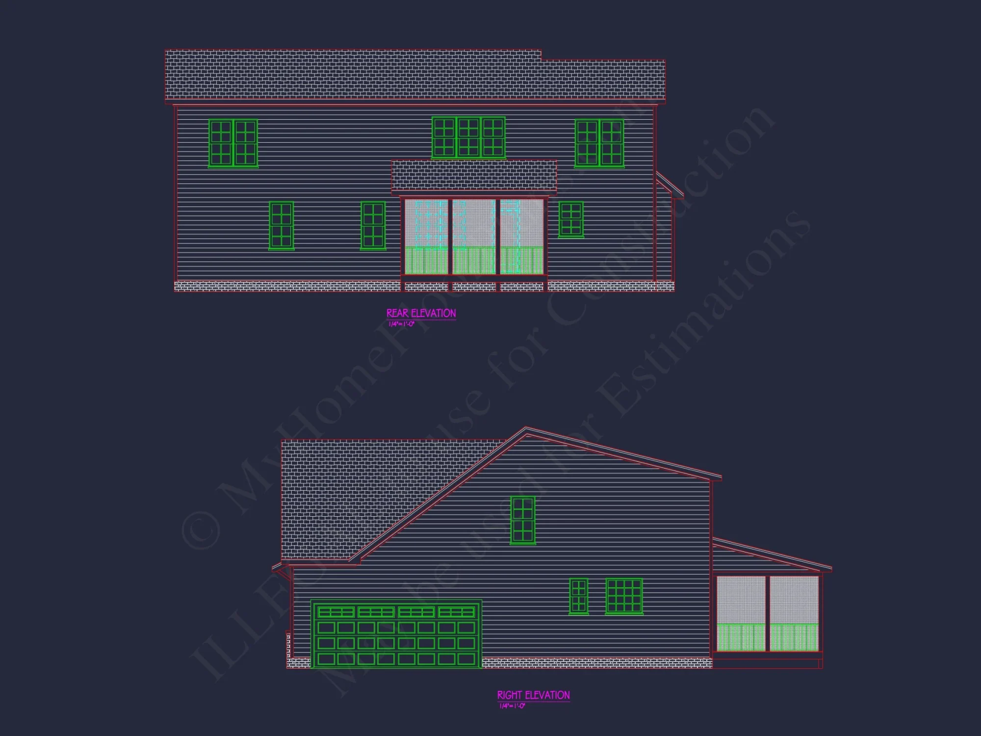 Modern Craftsman house Plan with Spacious Floor Designs