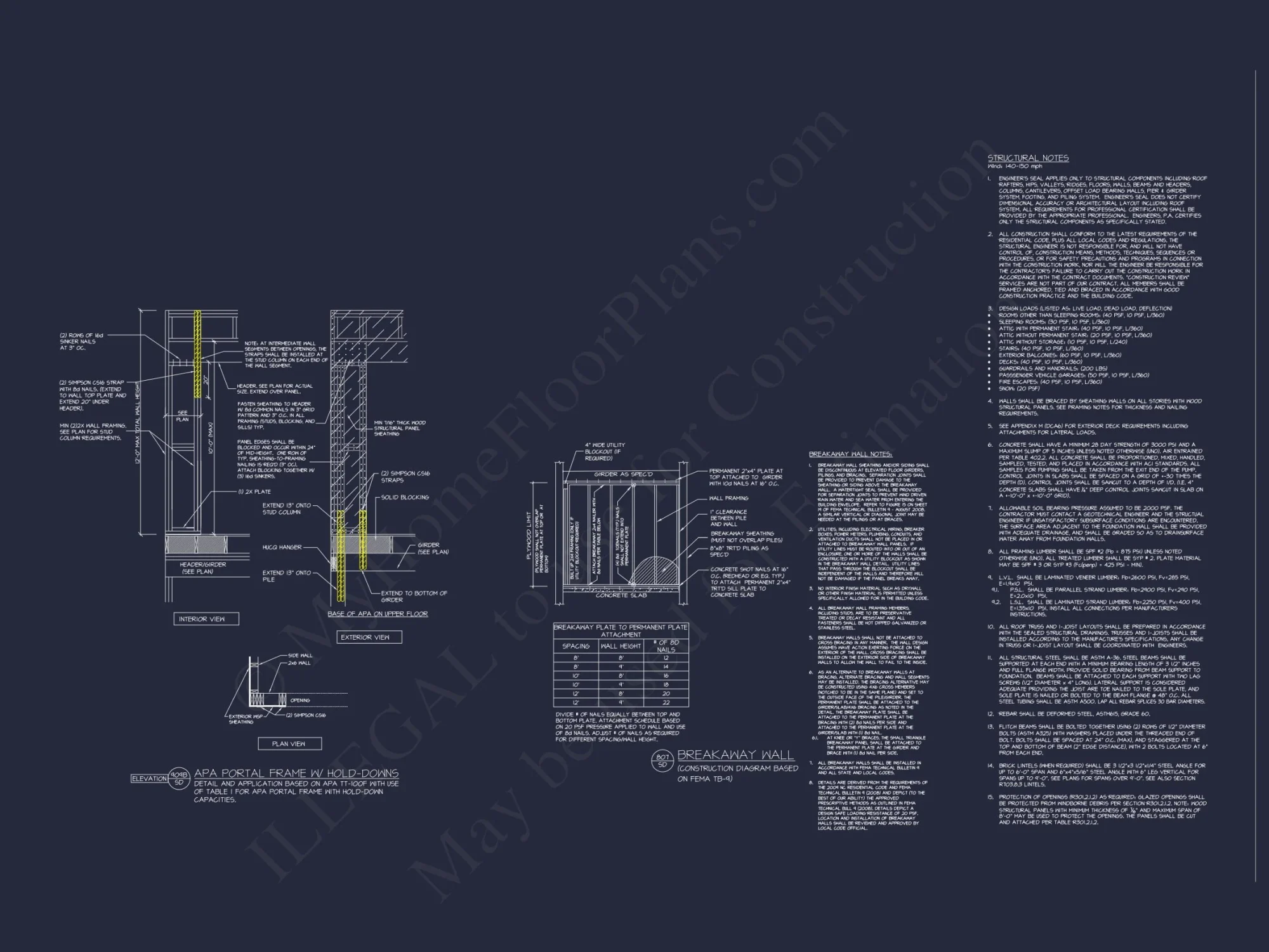 Modern Coastal house Plan with CAD Designs and Spacious Layout