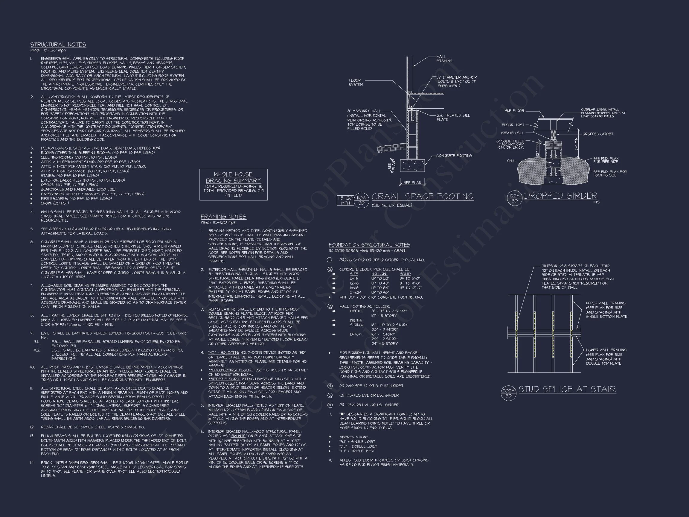 Craftsman house Plan with 5 Bedrooms and Open Floor Designs