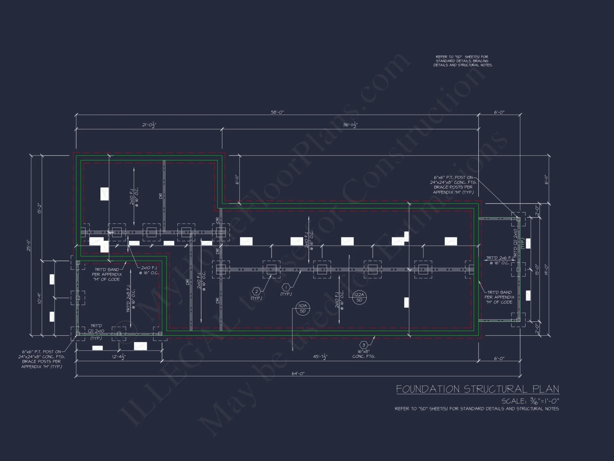 Craftsman house Plan with 5 Bedrooms and Open Floor Designs