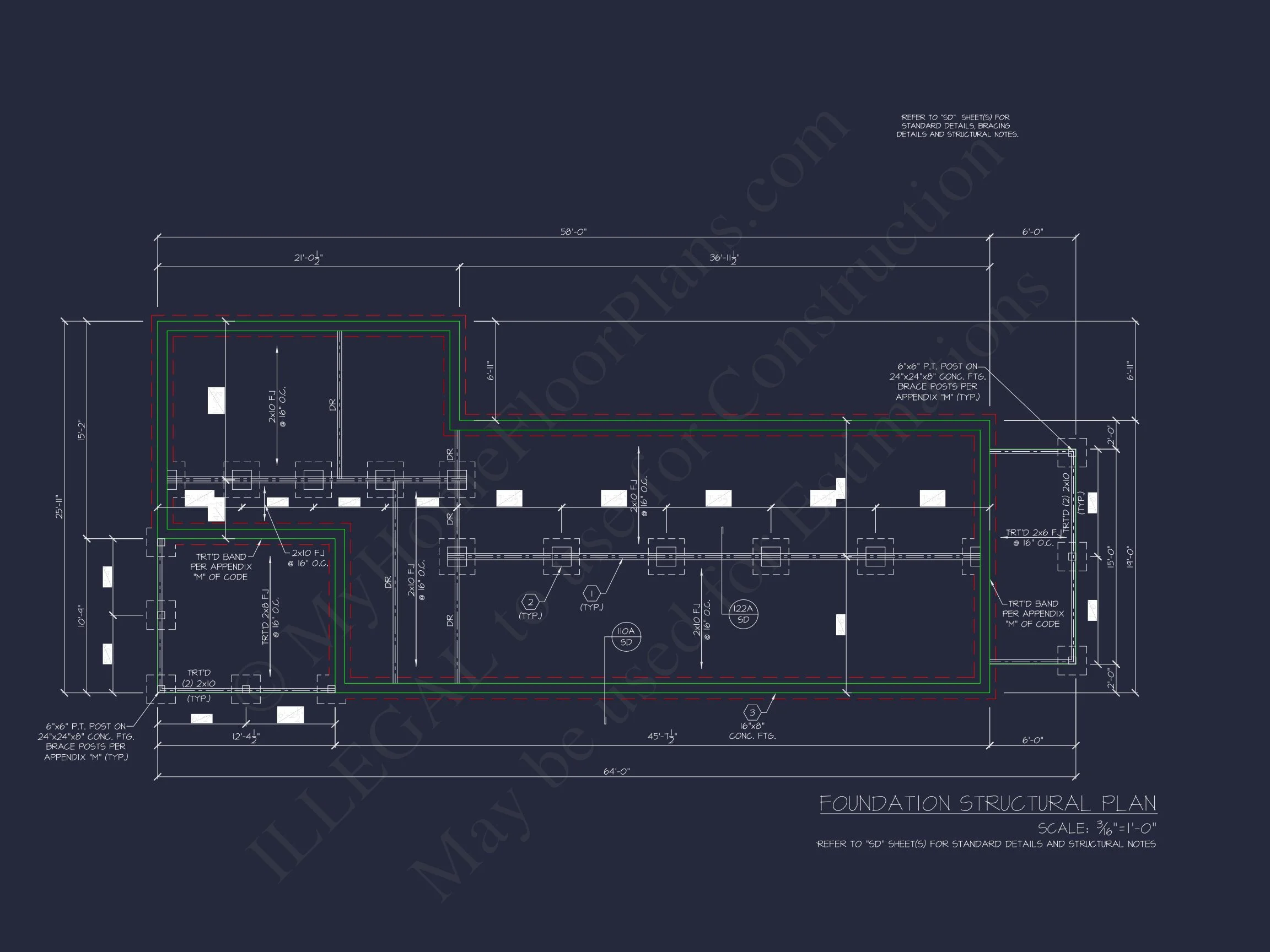 Craftsman house Plan with 5 Bedrooms and Open Floor Designs