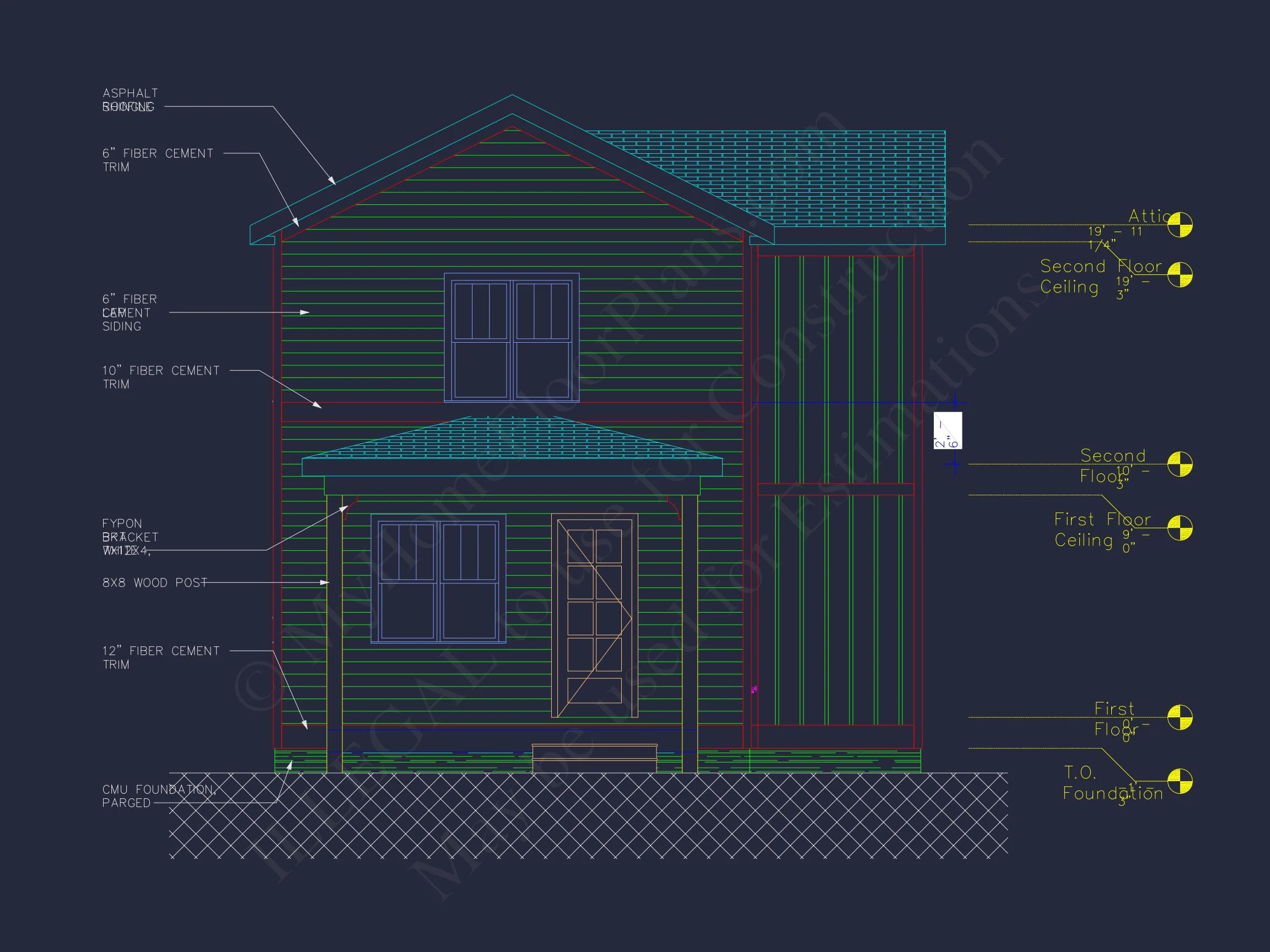 Craftsman house Plan with 5 Bedrooms and Open Floor Designs