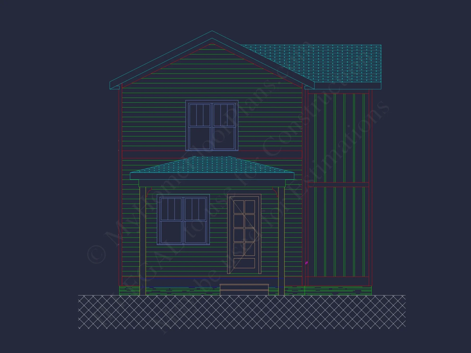 Craftsman house Plan with 5 Bedrooms and Open Floor Designs