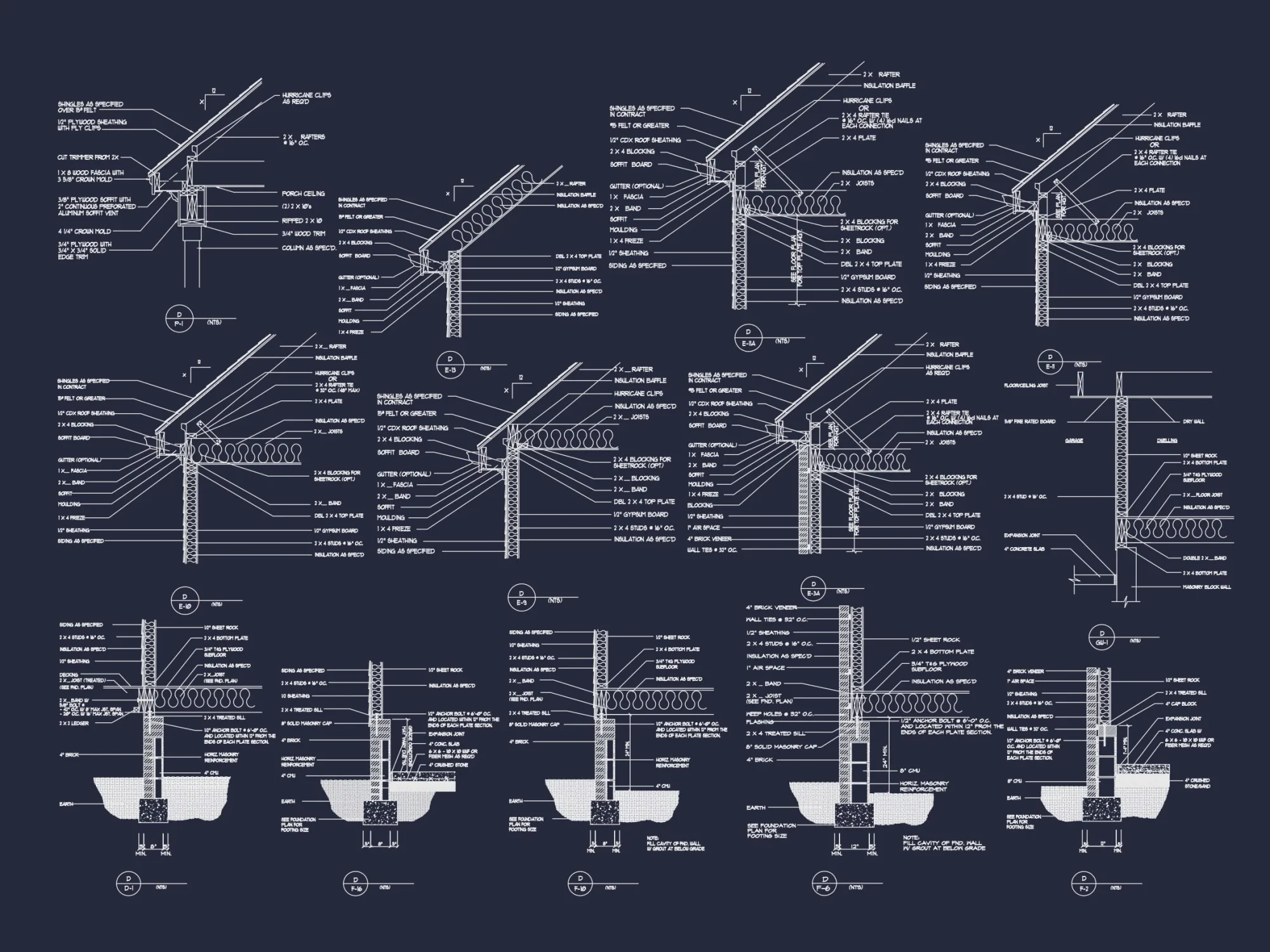 Spacious house Plan with Detailed CAD Designs and Floor Blueprint