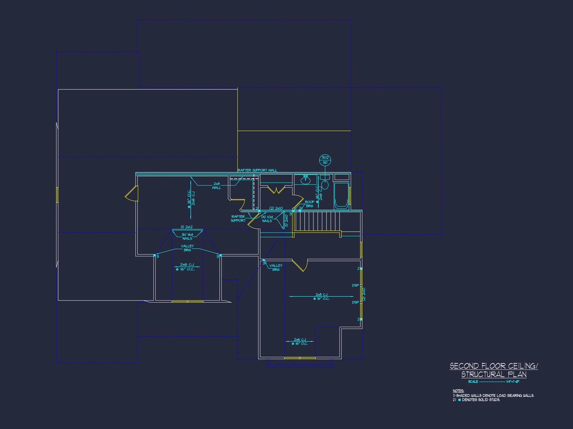 Spacious house Plan with Detailed CAD Designs and Floor Blueprint
