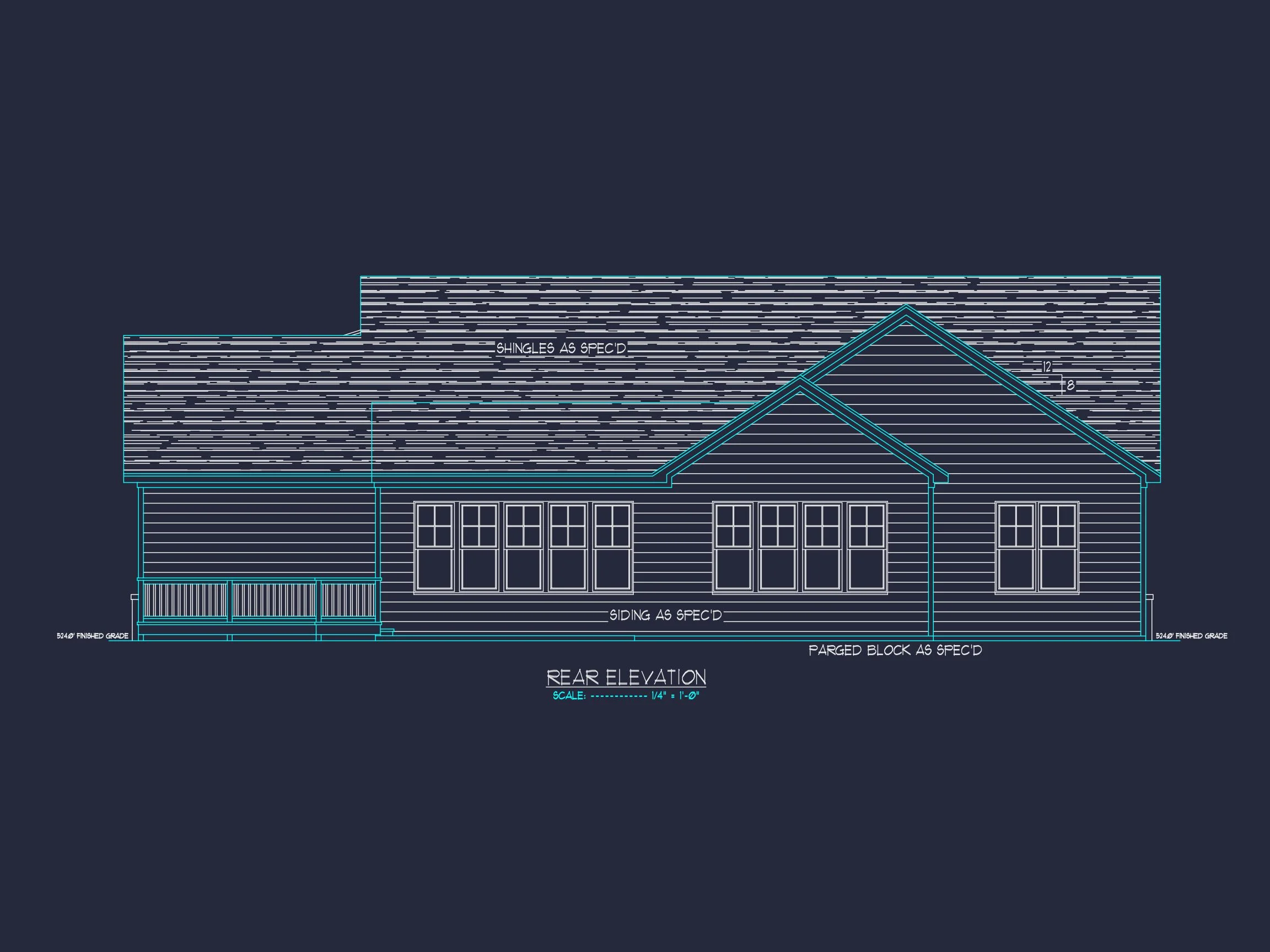 Spacious house Plan with Detailed CAD Designs and Floor Blueprint