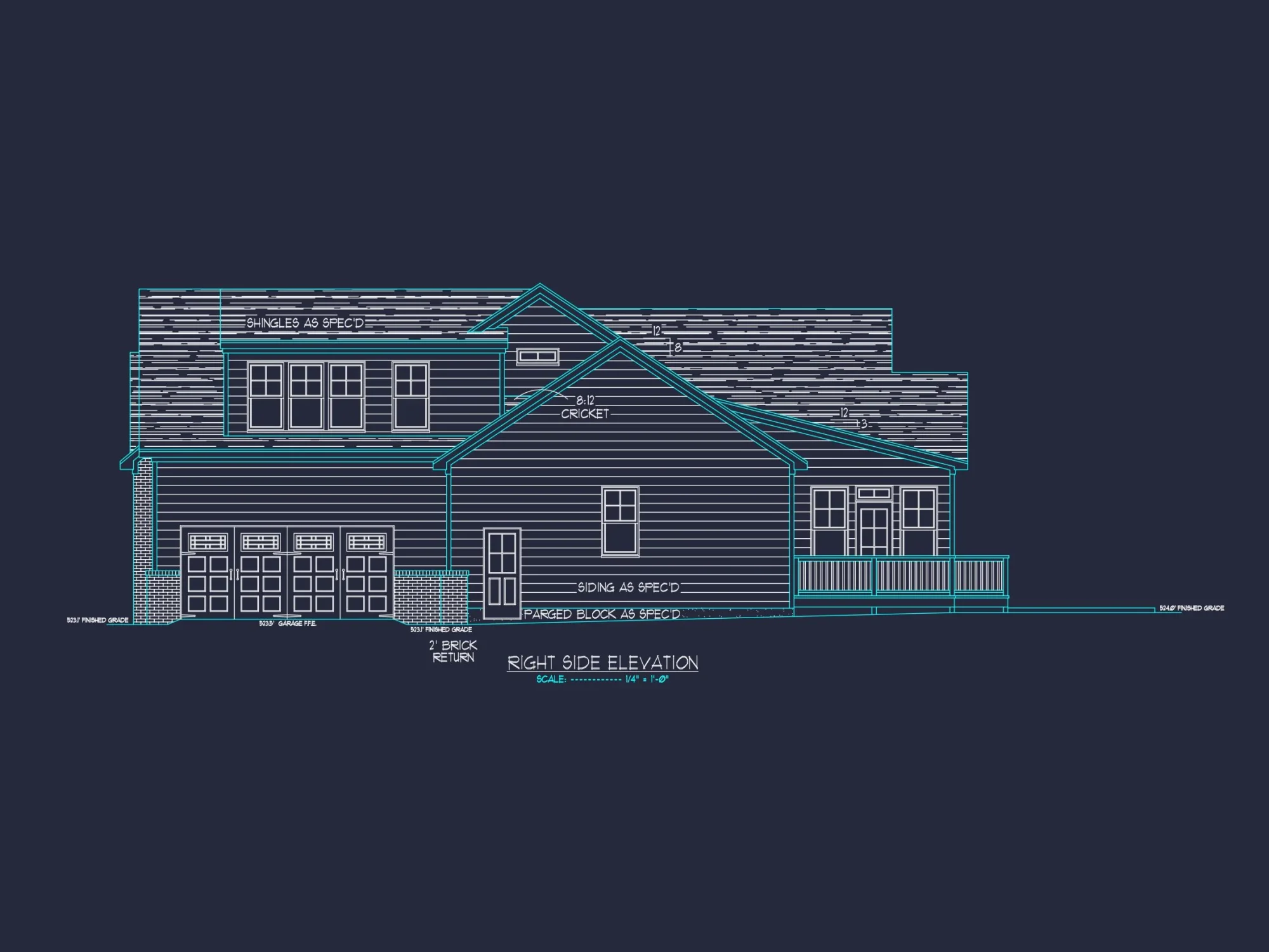 Spacious house Plan with Detailed CAD Designs and Floor Blueprint