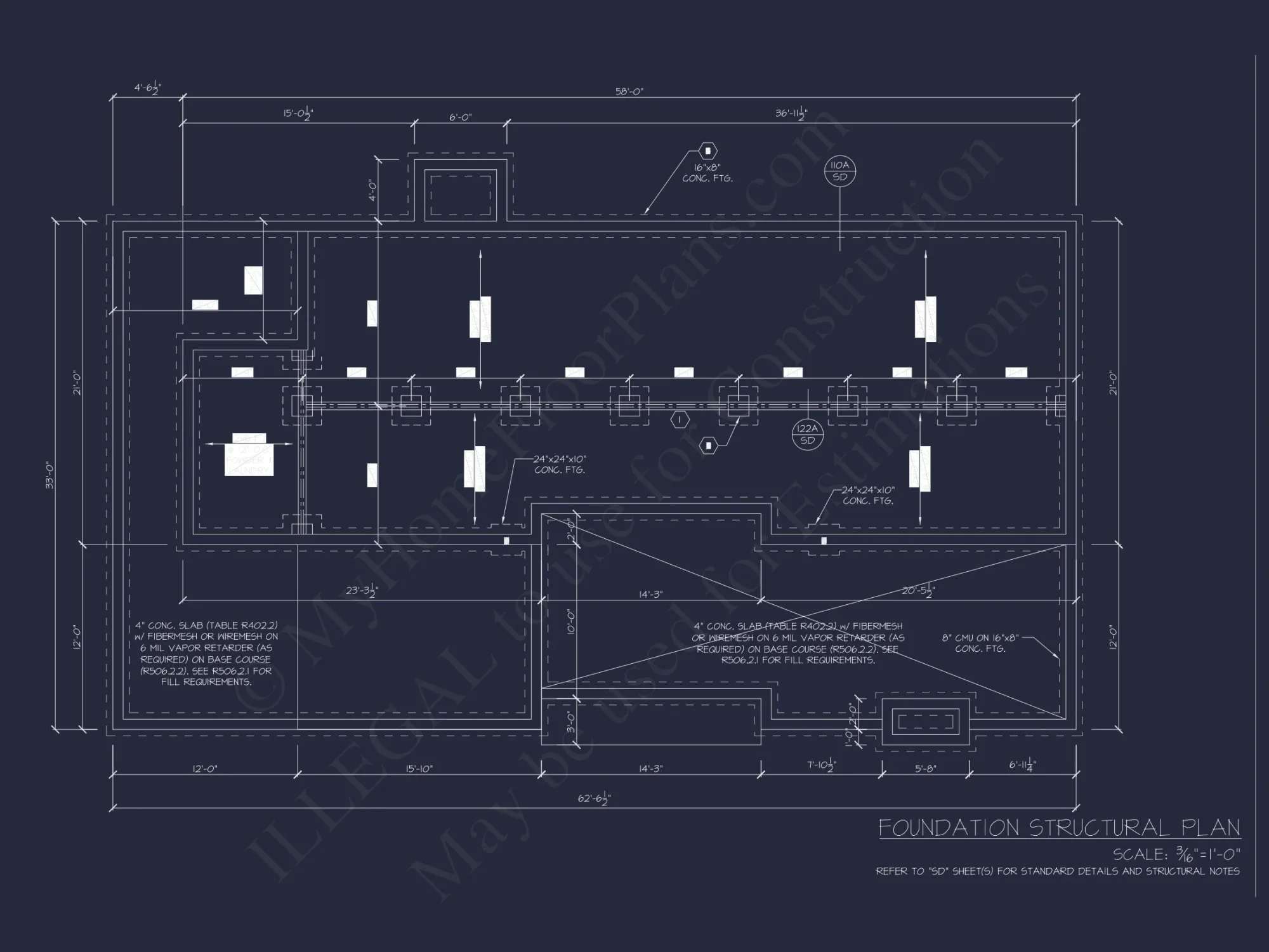 Efficient house Plan with CAD Designs and 3 Bedrooms