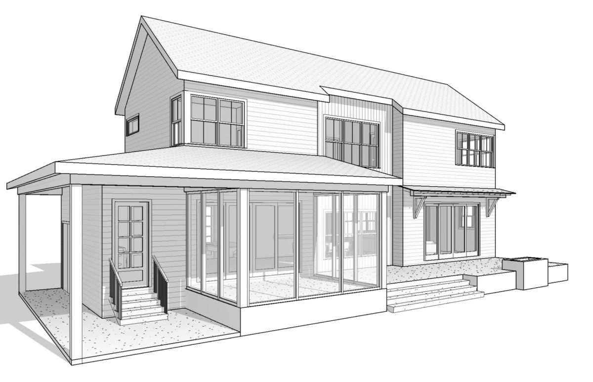Efficient house Plan with CAD Designs and 3 Bedrooms