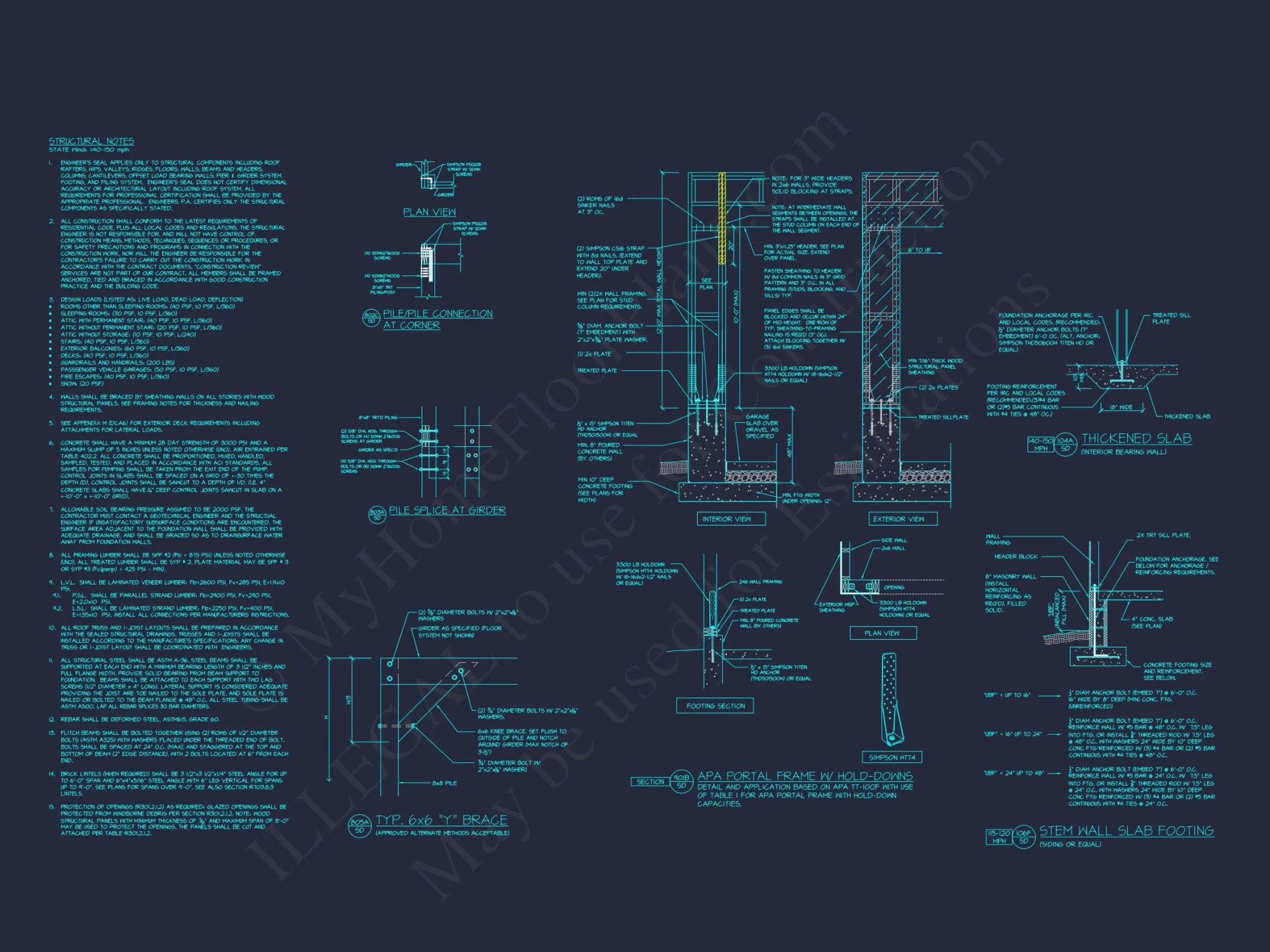 Elegant house Plan with 2-Story CAD Blueprint & Modern Designs