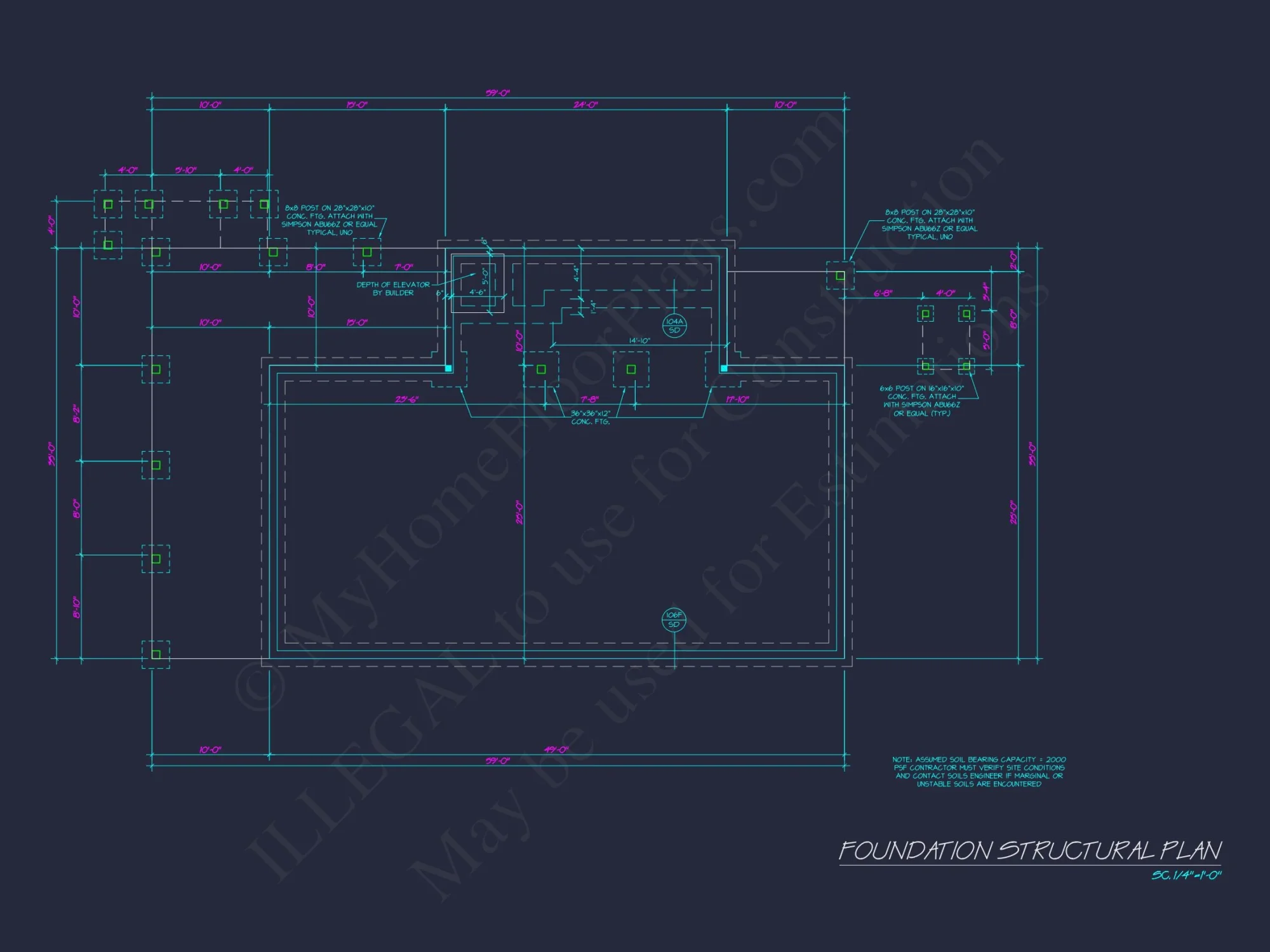 Elegant house Plan with 2-Story CAD Blueprint & Modern Designs