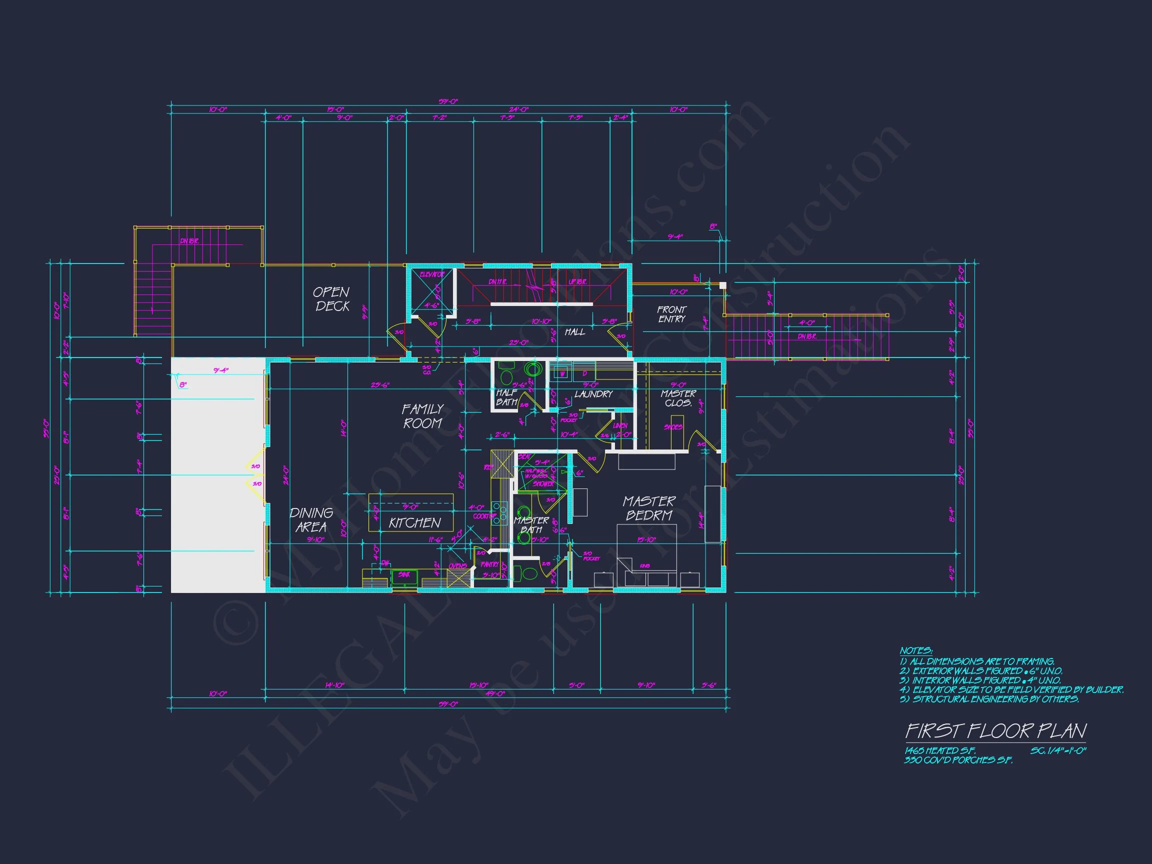 Elegant house Plan with 2-Story CAD Blueprint & Modern Designs